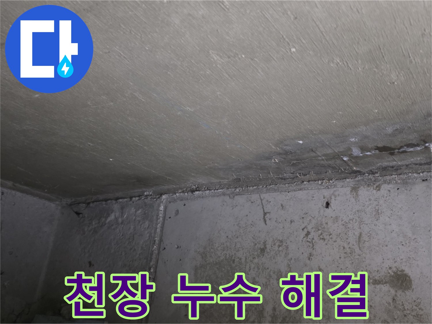 남양주 오남리 두산아파트 천장 누수 - 곰팡이 문제 해결