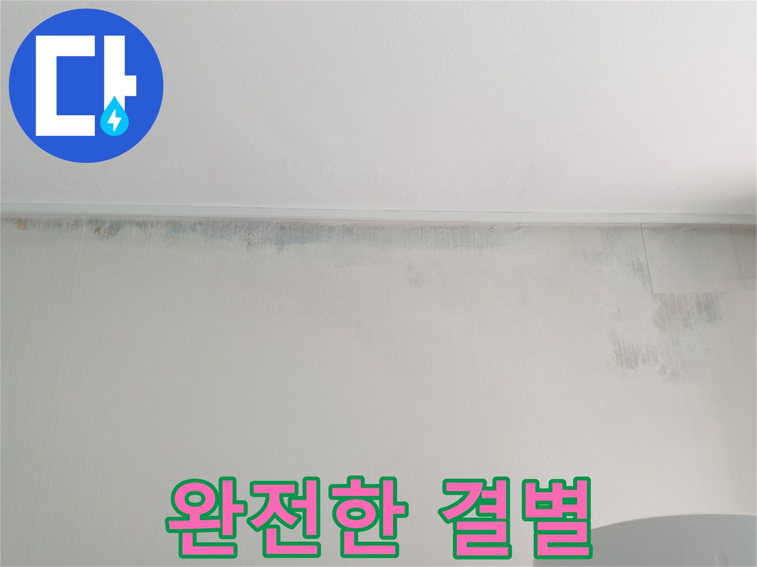 중계동 아파트 곰팡이 - 완전한 결별 선언