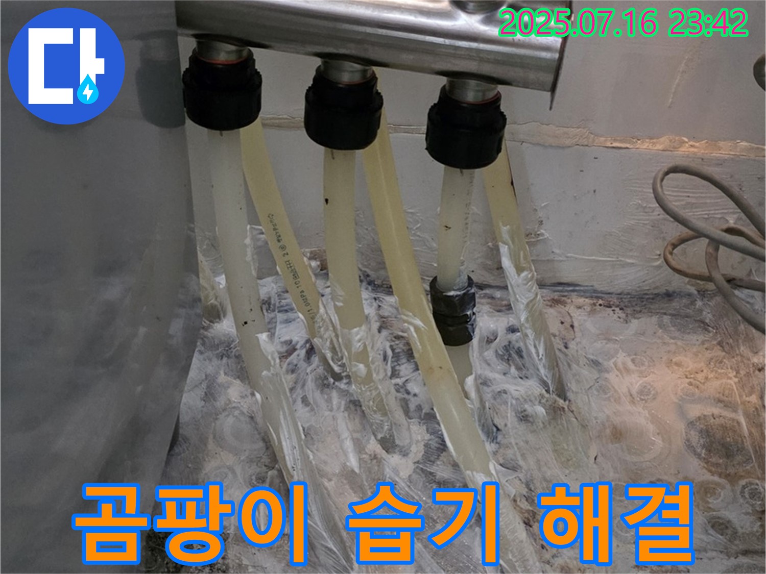 세탁실 곰팡이와 습기와의 전쟁 종결 - 쾌적한 공간으로!