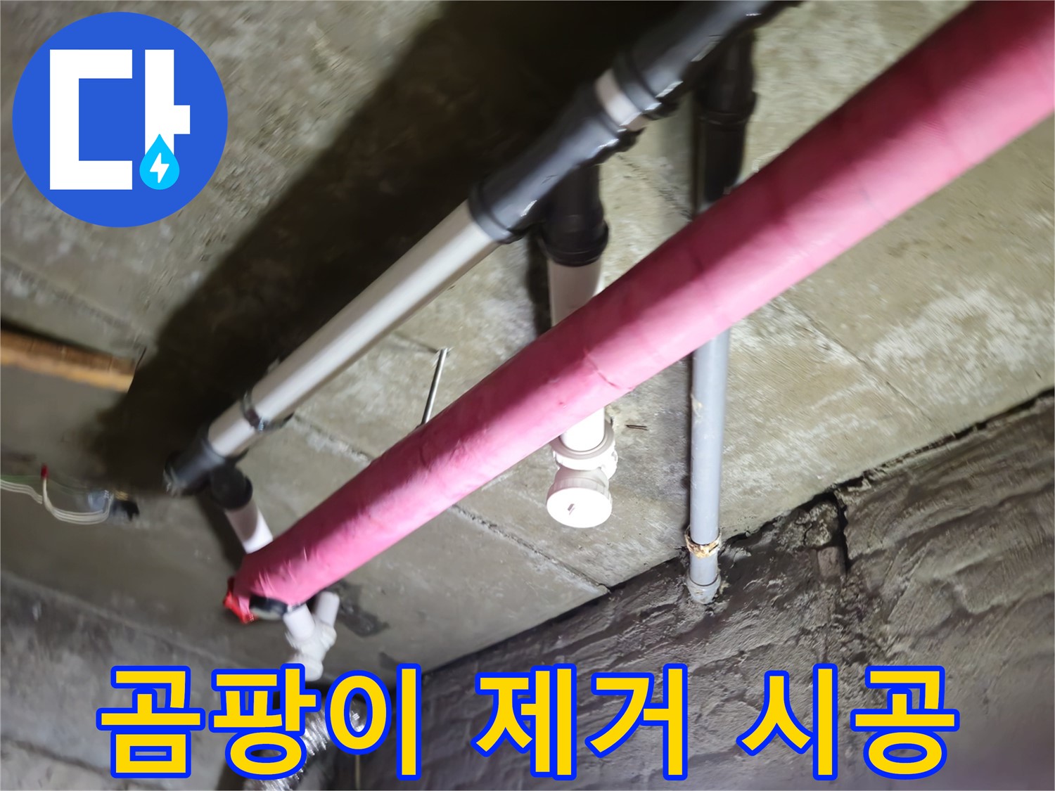 남양주 화도읍 두산아파트 누수 후 곰팡이 발생 - 곰팡이 제거 및 방지 시공으로 쾌적한 환경 조성