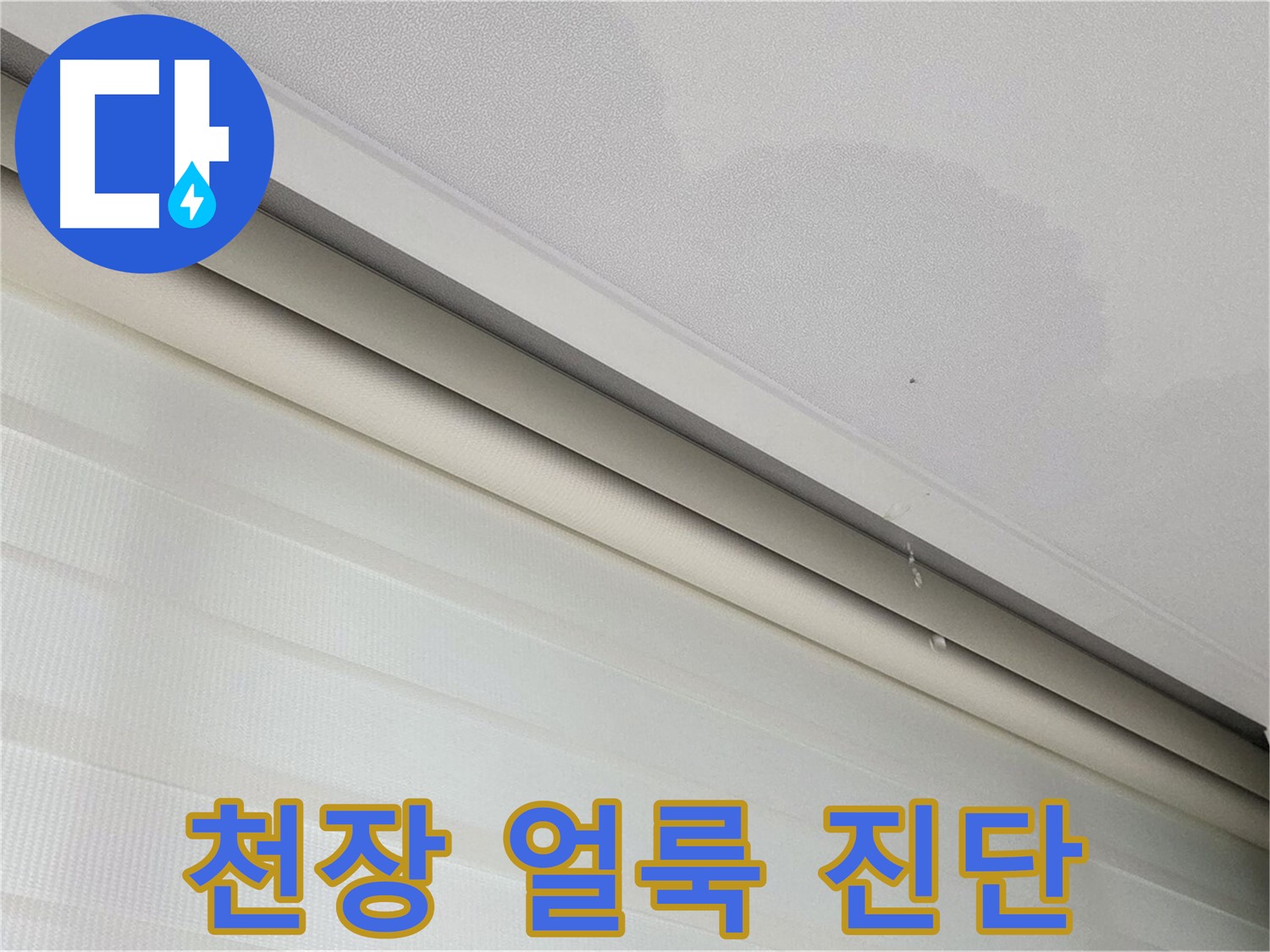 삼숭동 자이아파트 107동 천장 얼룩 - 혹시 누수? 전문가의 정확한 진단