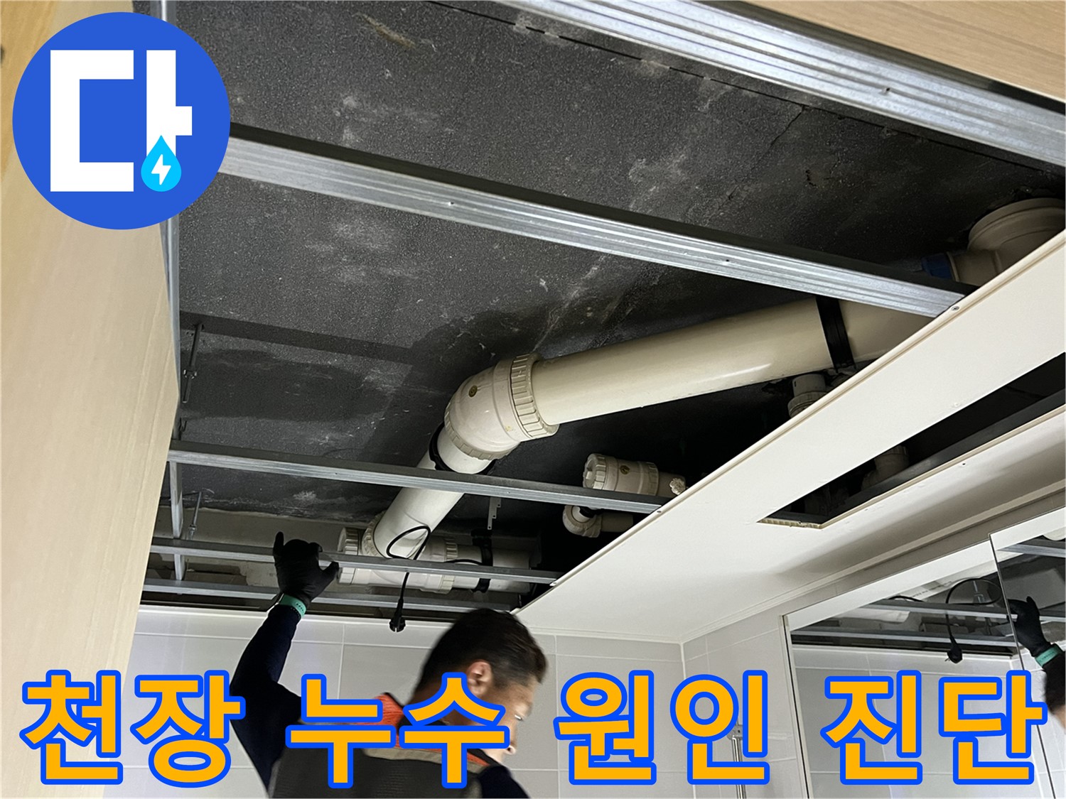 옥정 율정마을 아파트 천장 누수 - 전문 기술로 누수 원인을 정확하게 진단하고 해결