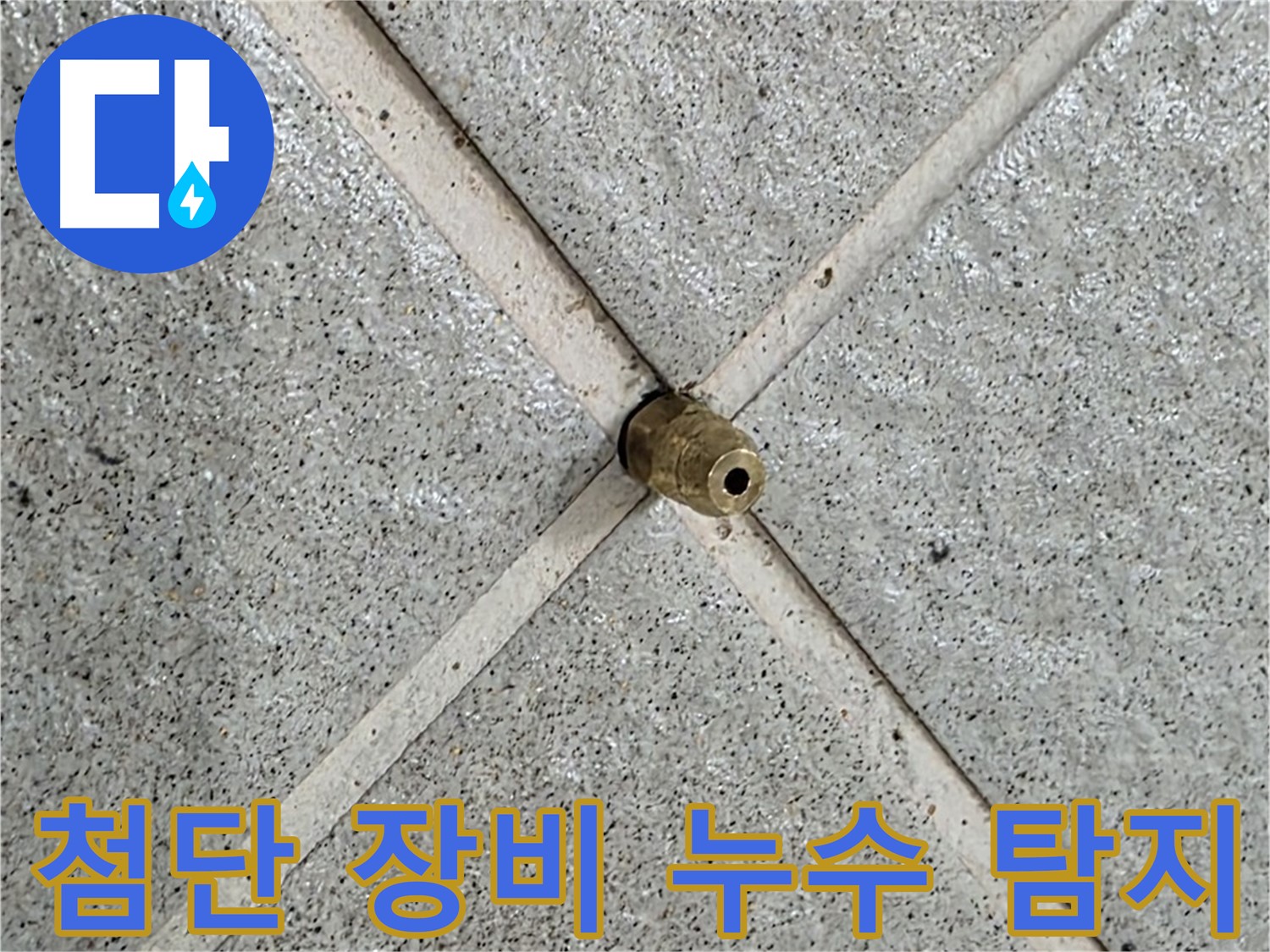 분당 운중동 산운로 누수 - 첨단 장비로 숨은 누수 지점 탐지 중