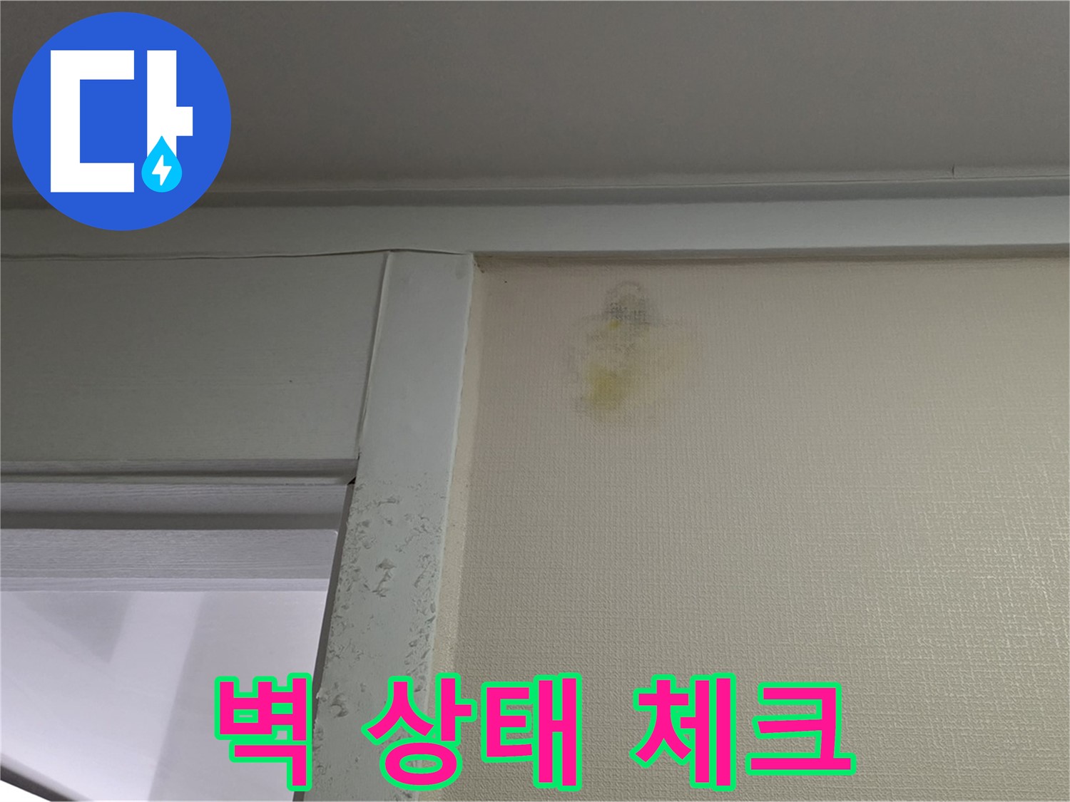 분당 운중동 산운마을 아파트 벽 상태 체크 - 누수 가능성 진단 및 초기 점검