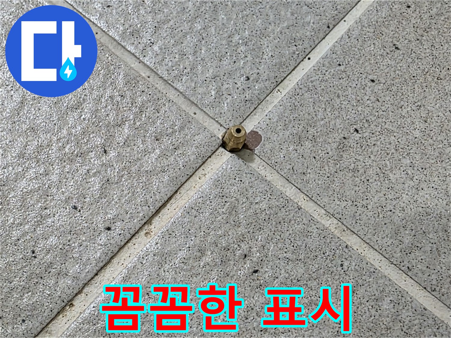 작은 표시도 놓치지 않는 꼼꼼함 - 분당 운중동 누수 해결!