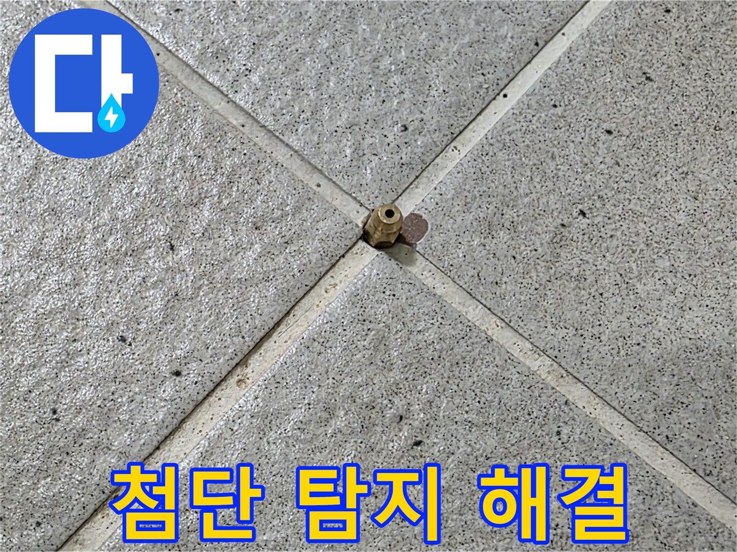 첨단 장비로 정확한 누수 위치 파악 - 분당구 운중동 누수 해결!