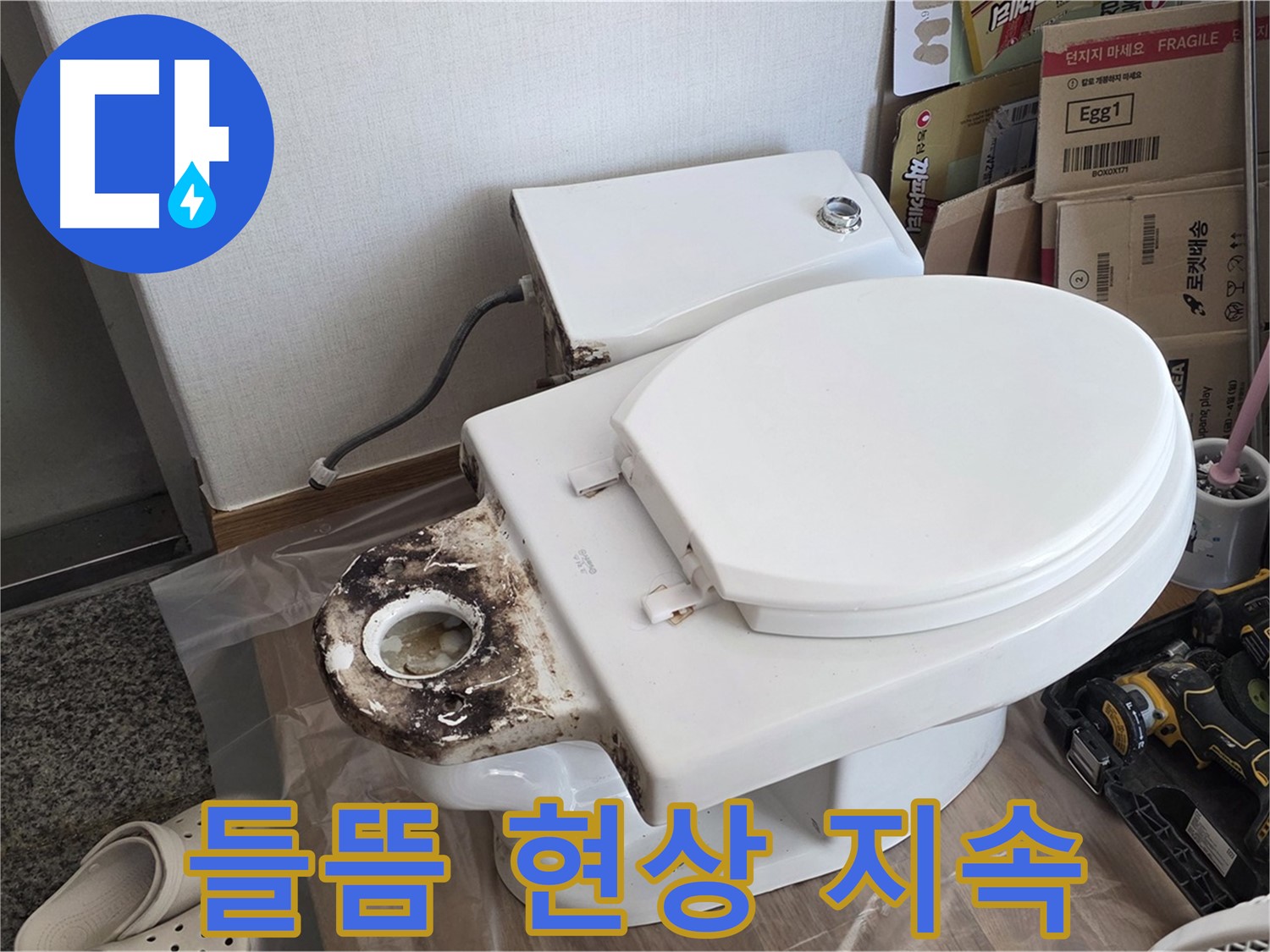 묵동 변기 백시멘트 재시공 후 - 들뜸 현상이 계속된다면 어떻게 해야 할까요?