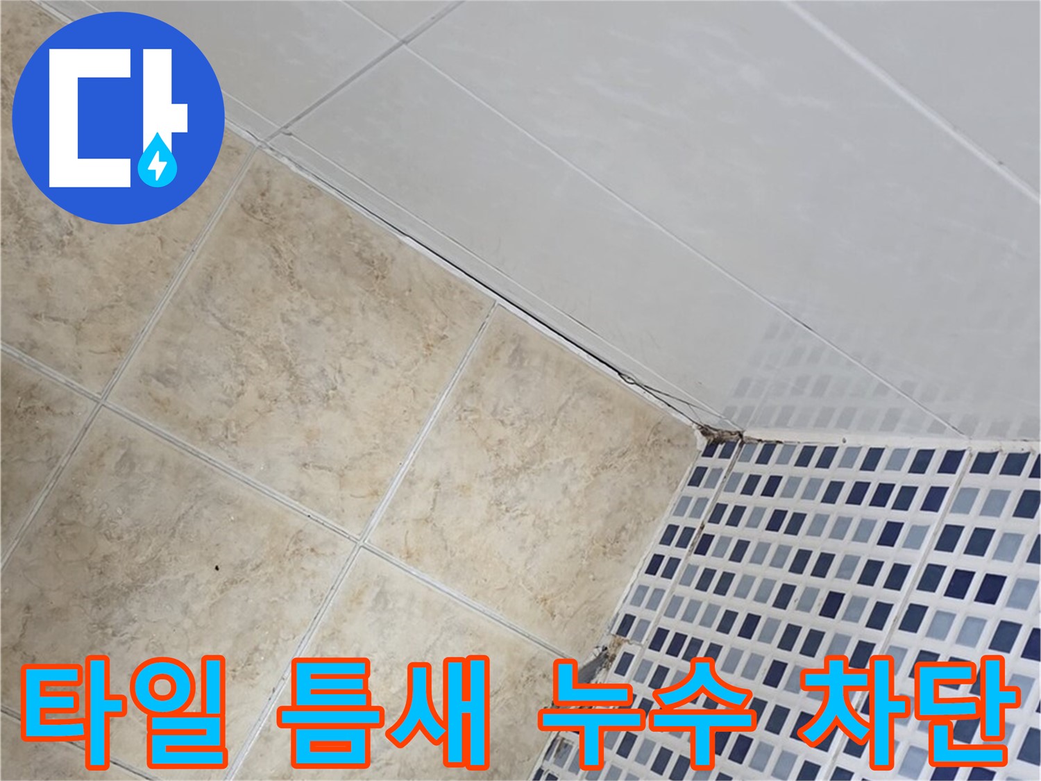 묵동 욕실 타일 틈새 누수 차단 - 오래된 타일 틈새에서 발생하는 누수를 꼼꼼하게 진단하고 해결합니다.