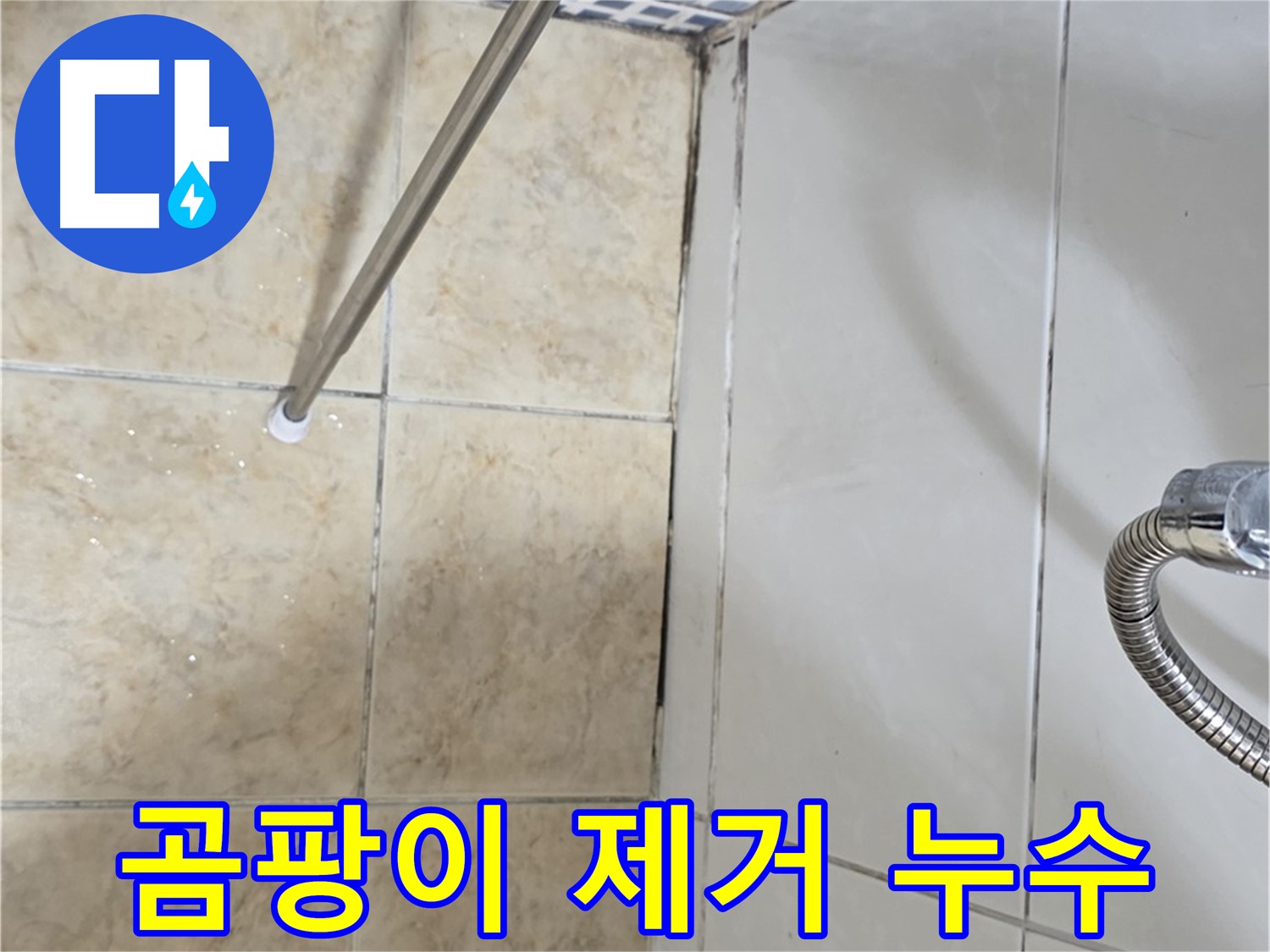 욕실 곰팡이 제거 - 누수 해결 - 우선