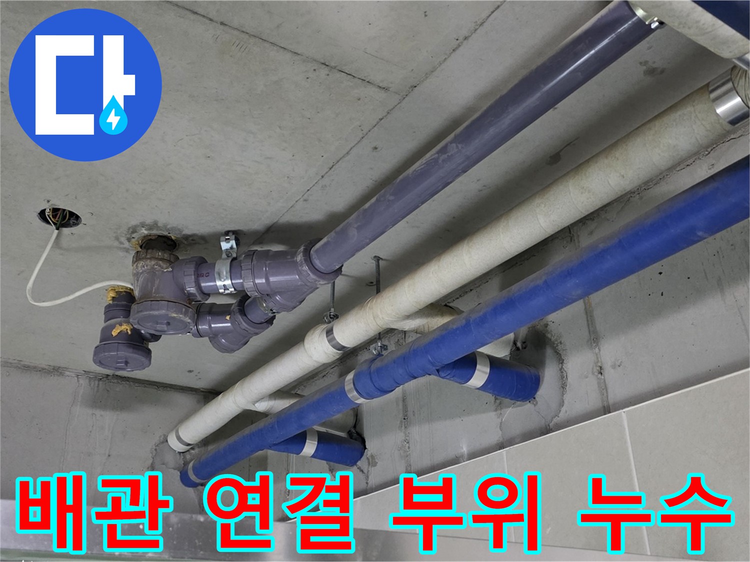 성남 분당구 산운마을 배관 연결 부위 누수 - 정확한 탐지와 신속한 보수