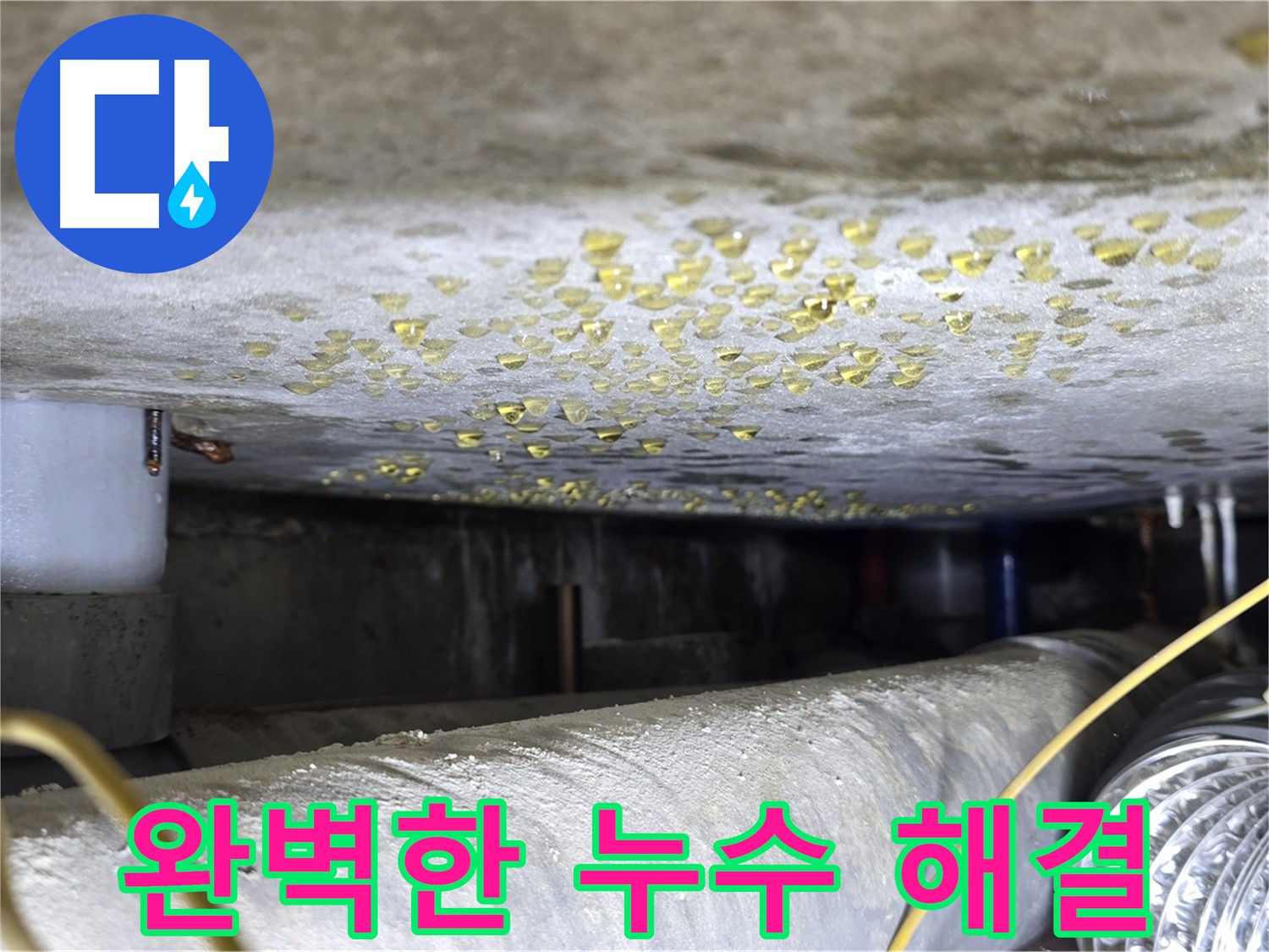 능동 아성빌라트 천장 누수 - 완벽한 누수 해결을 약속드립니다.