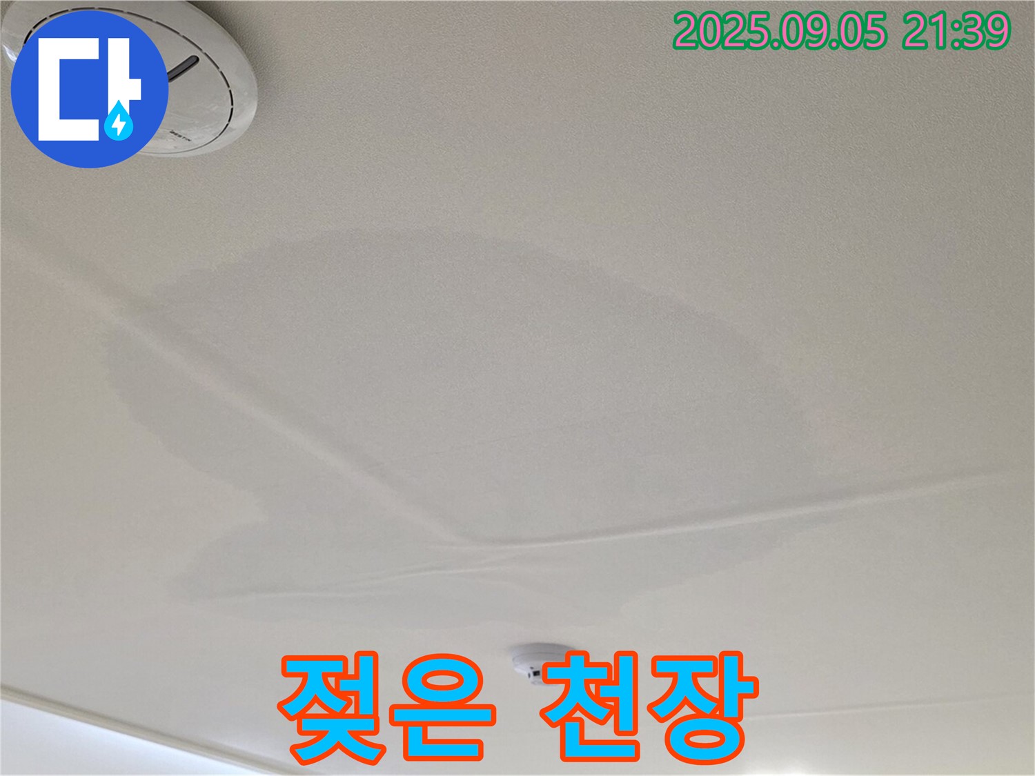 사가정 센트럴아이파크 누수 - 젖어버린 천장, 긴급 점검 필요