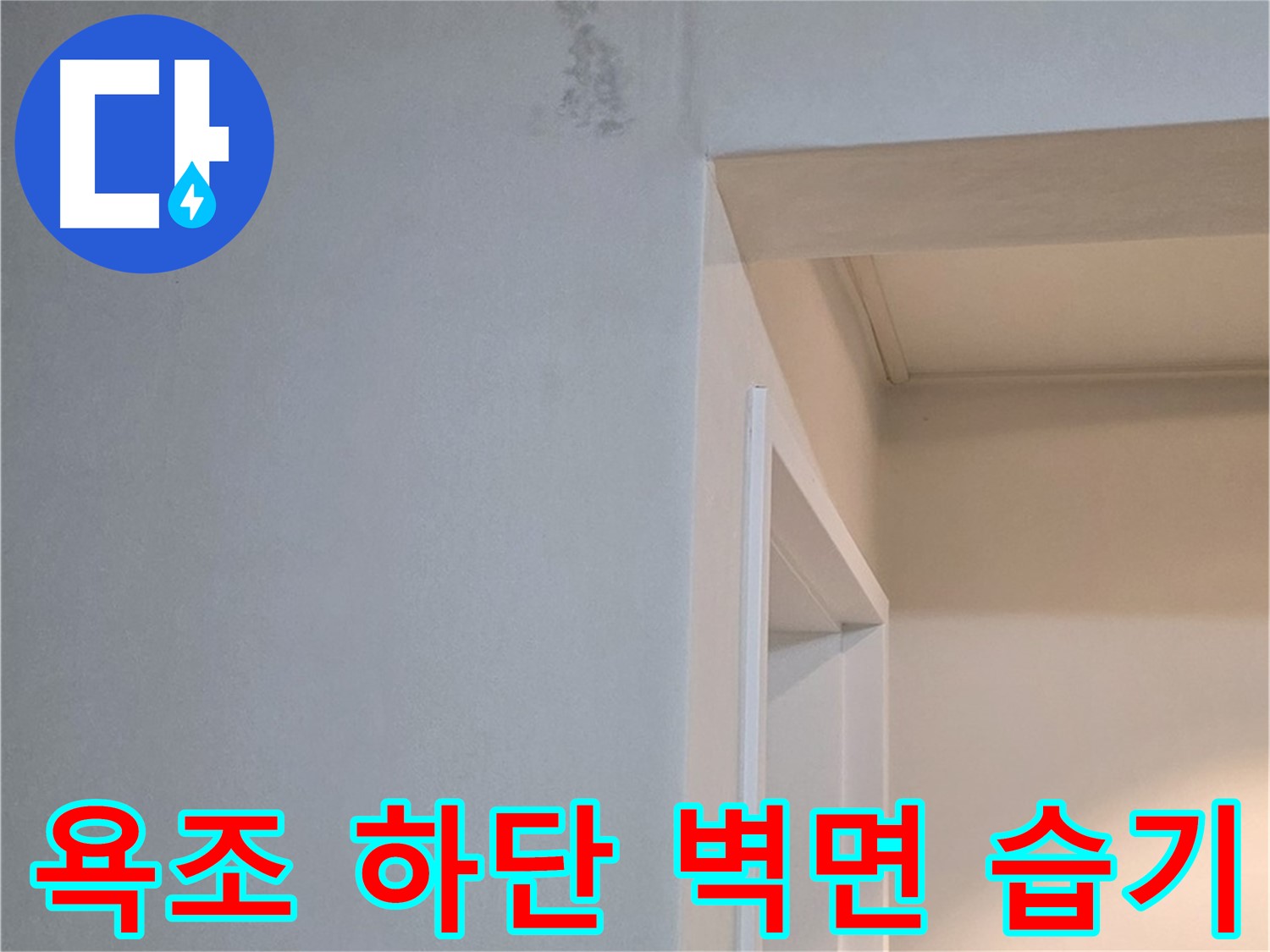 포천 일동 기산리 아파트 욕조 하단 벽면 습기 - 누수 가능성 점검 및 확실한 해결