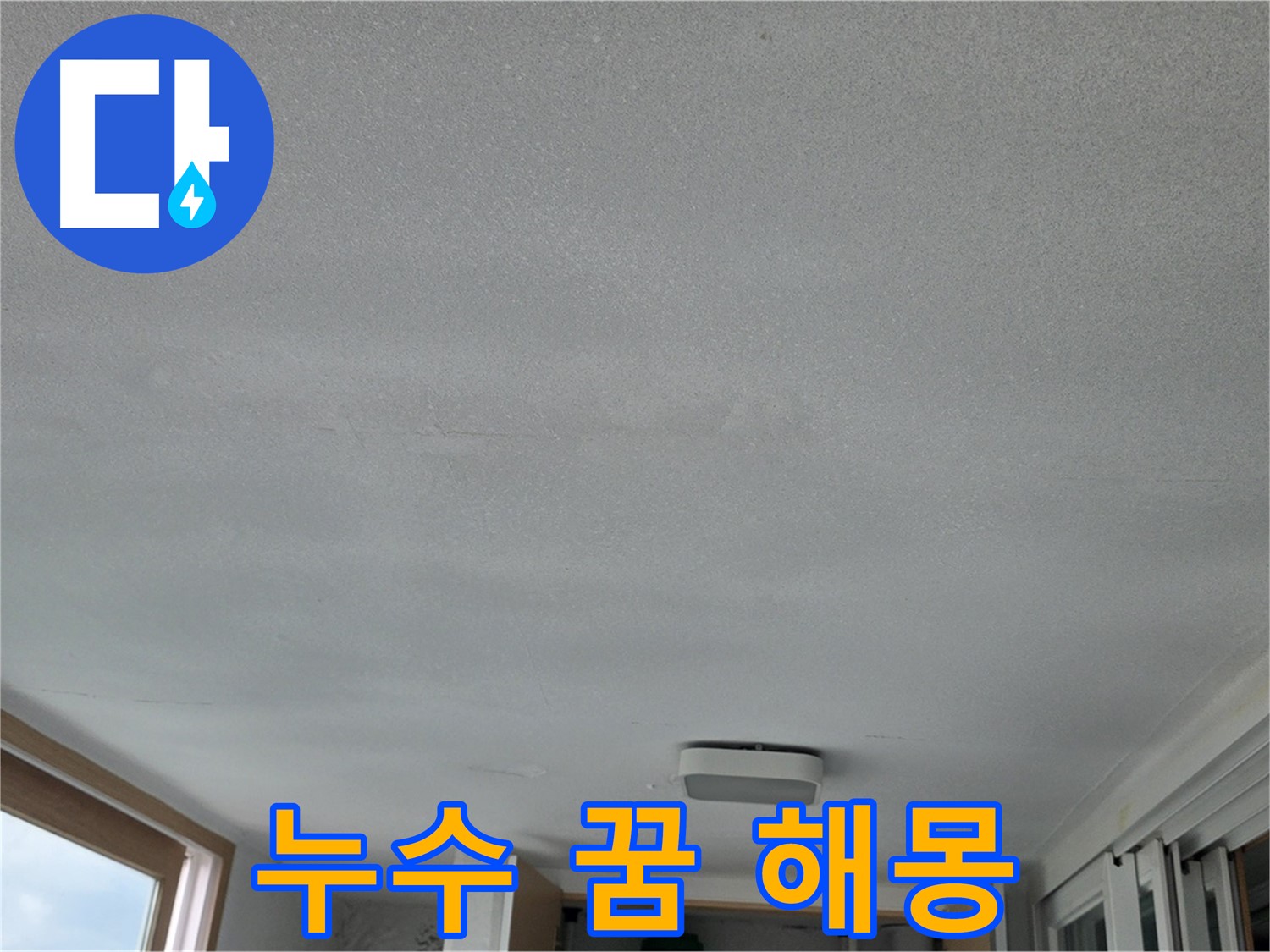 포천 일동 누수 - 천장에서 물 떨어지는 꿈, 누수 징조?