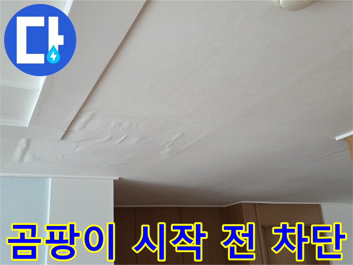 포천 일동 아파트 누수 - 곰팡이 시작 전 완벽 차단