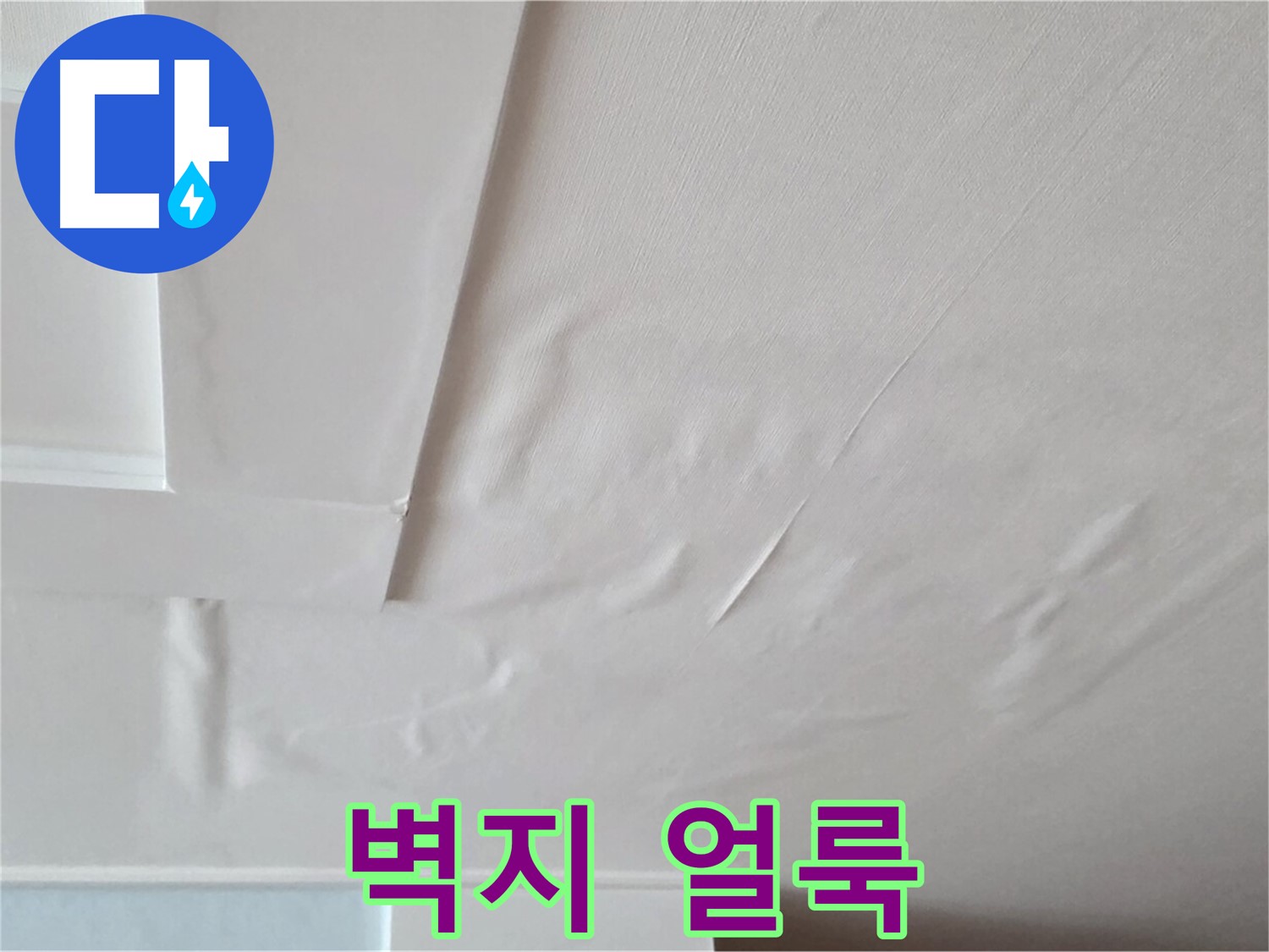 포천 일동 아파트 천장 누수 - 벽지 얼룩과 곰팡이 걱정