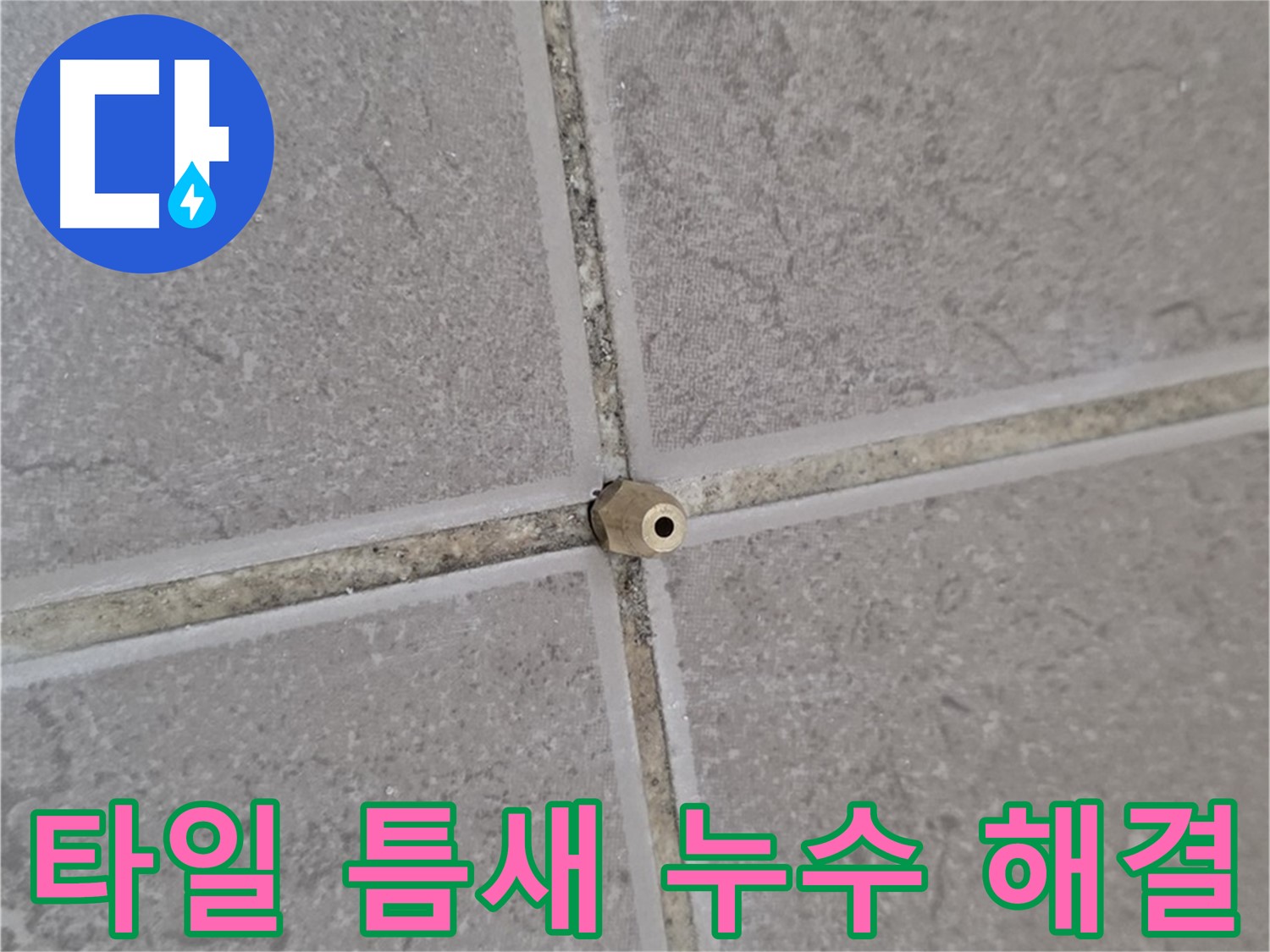 포천 일동 타일 틈새 누수 - 완벽 해결 전문가