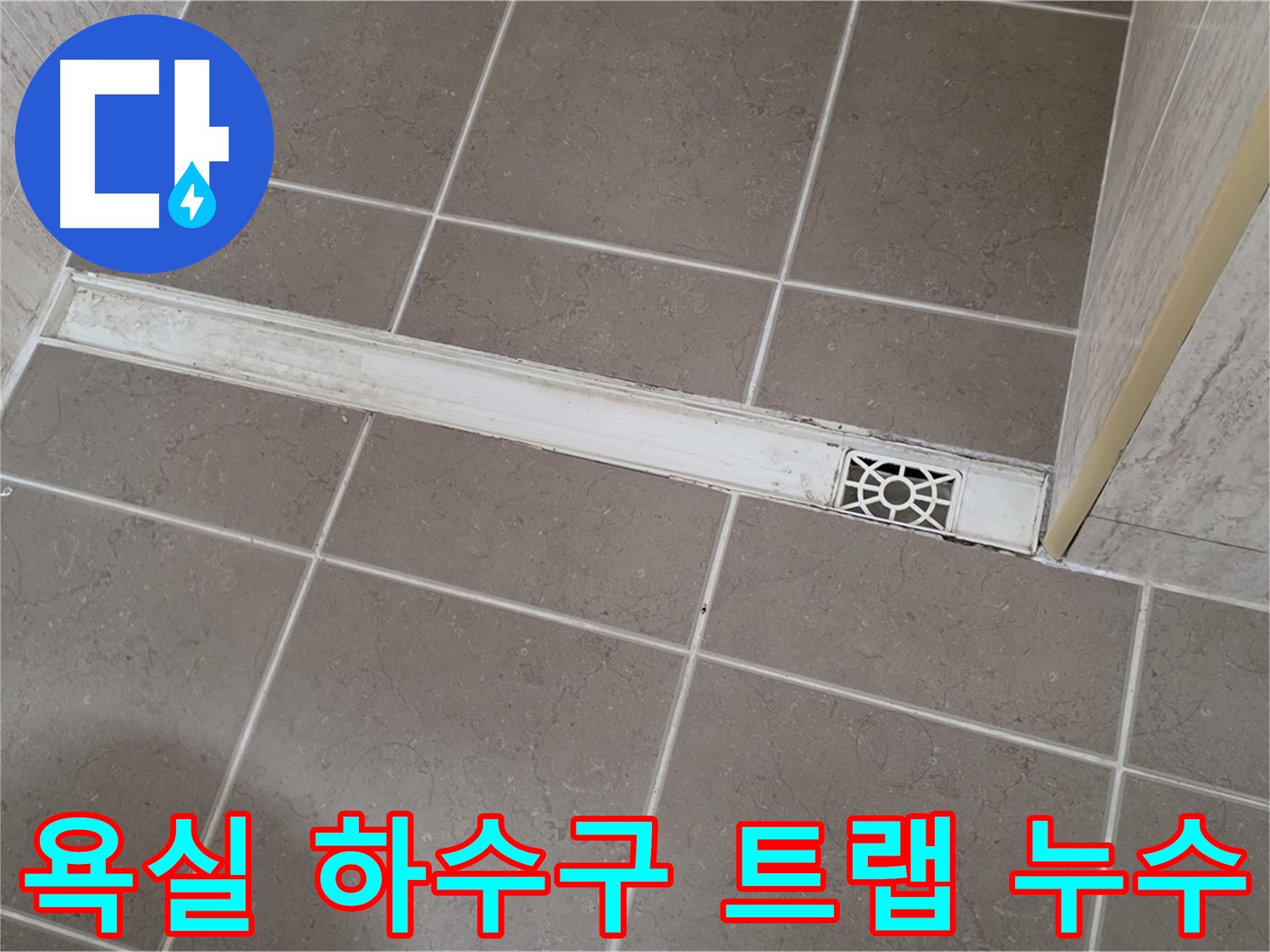 포천 일동면 욕실 하수구 트랩 누수 - 문제 해결 과정 상세 안내