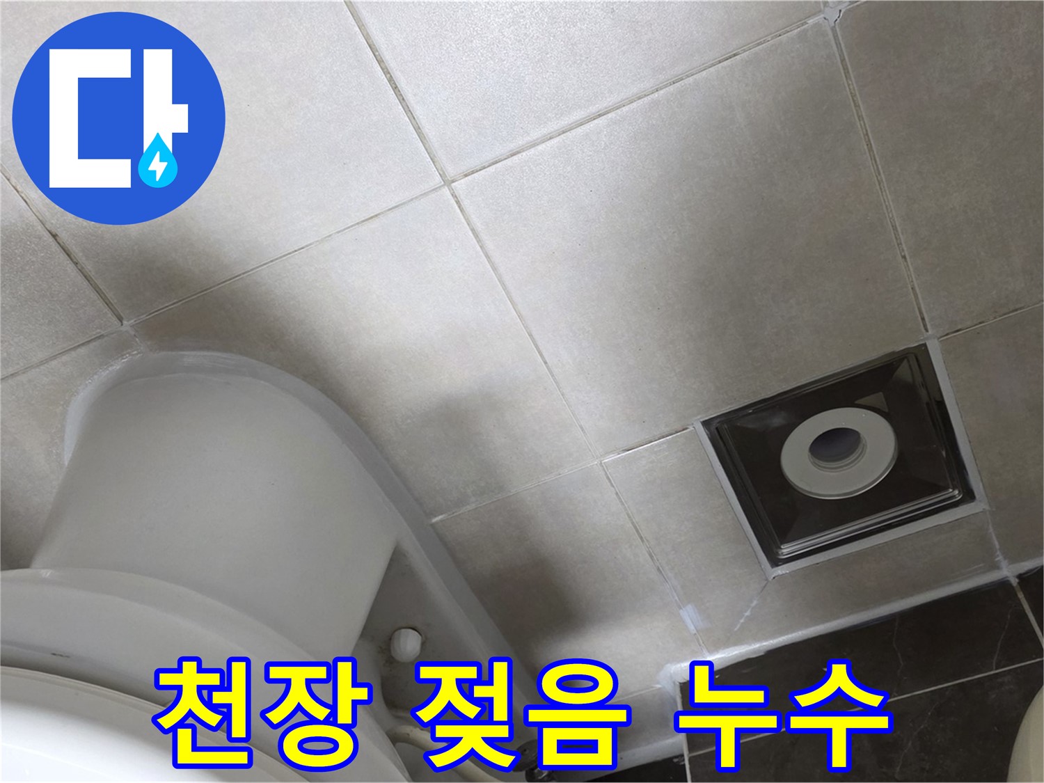 옥정동 율정마을 천장 석고보드 젖음, 윗집 누수 탐지 및 해결 작업