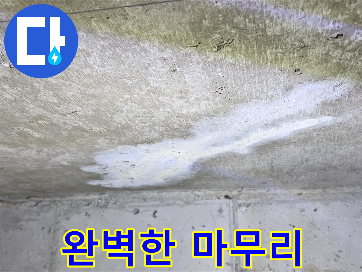 중계동 현대5차 211동 누수 - 완벽한 마무리 약속 - 고객 만족