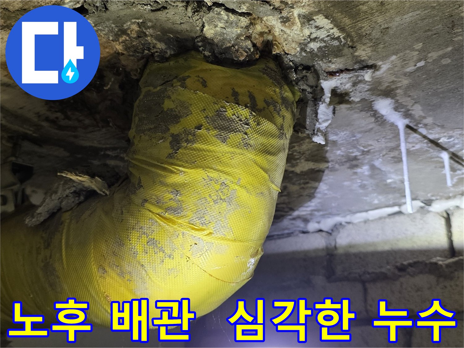 멈추지 않는 누수 - 은평구 신사동 노후 배관 문제
