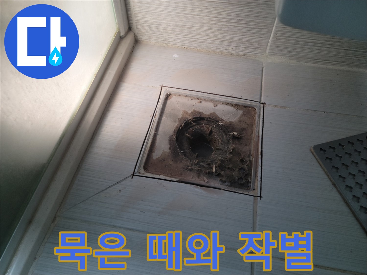 신창비바패밀리 욕실 배수구 - 묵은 때와 깔끔하게 작별!