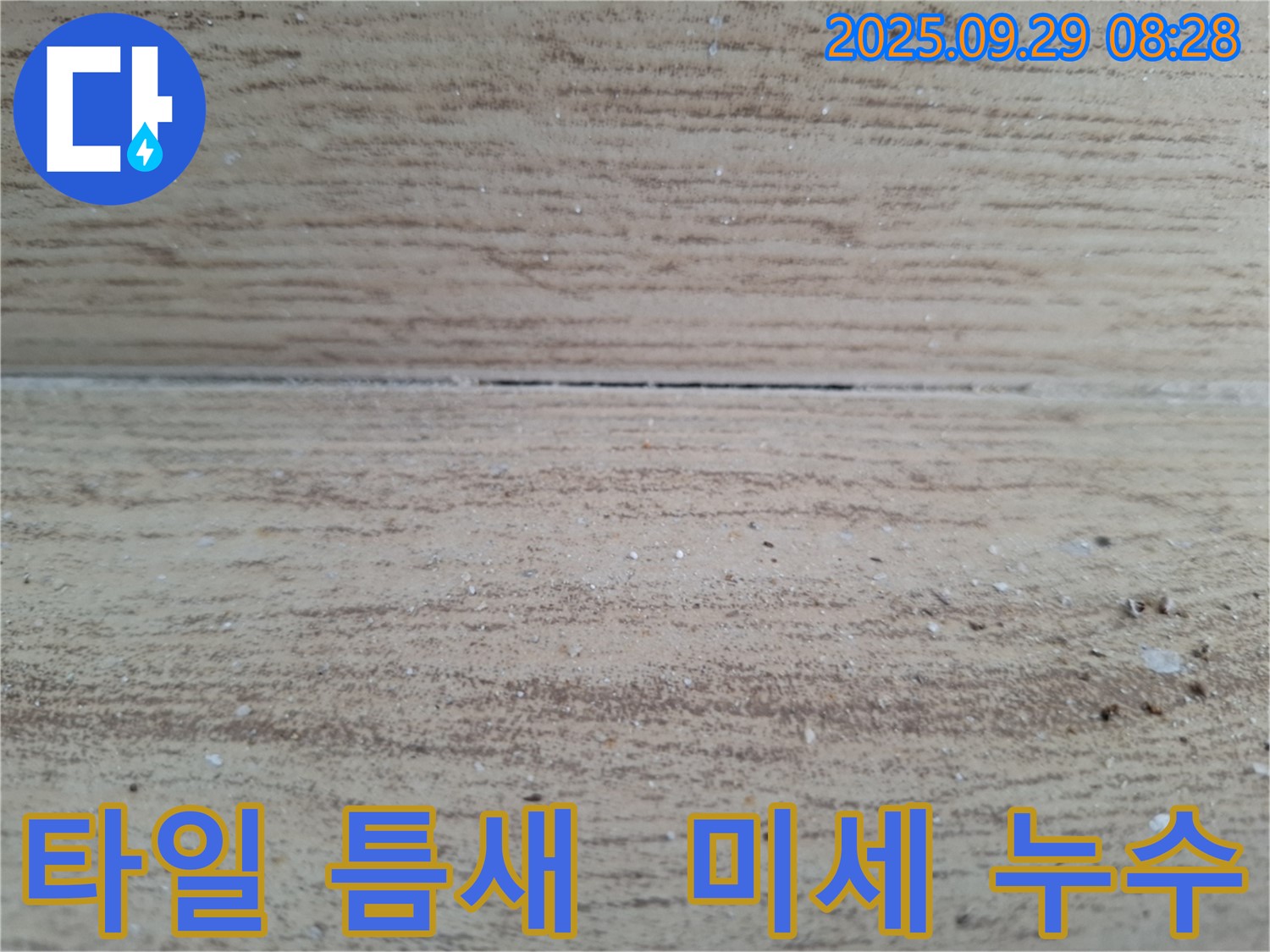 양주시 광적면 우고리에서 발생한 타일 틈새 미세 누수 - 꼼꼼한 점검으로 누수 지점을 찾아 해결했습니다.
