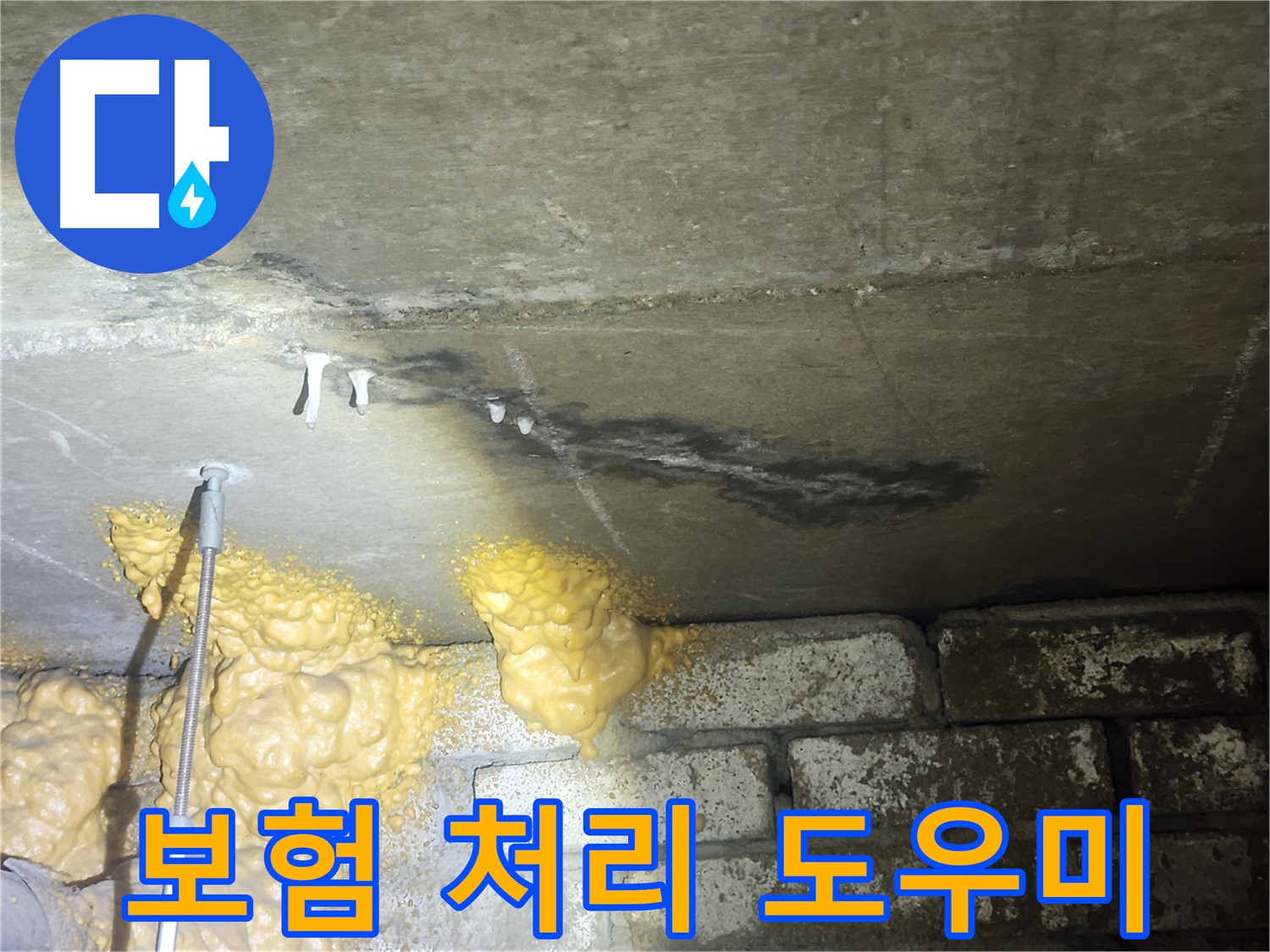 래미안당산1차 누수 - 복잡한 누수 보험 처리, 저희에게 맡겨주세요!
