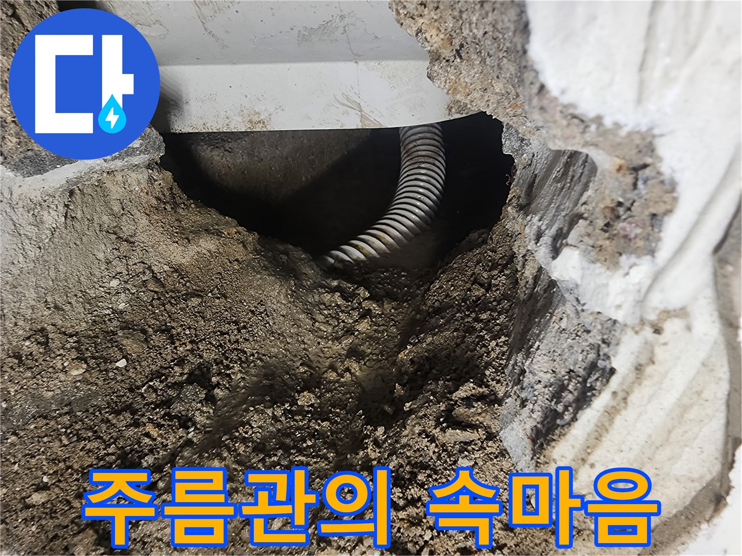 영등포구 당산동 래미안 - 욕조 아래 좁은 공간, 주름관의 숨겨진 속마음
