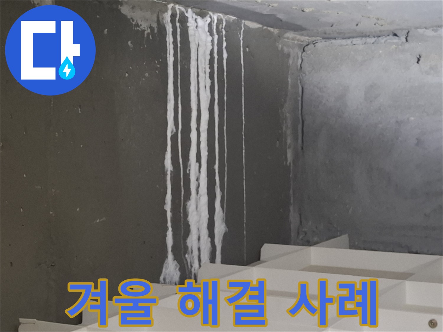 분당구 삼평동 봇들마을 아파트 누수 - 계단 '겨울철' 누수 완벽 해결 사례 공개! 고객님의 만족을 최우선으로 생각합니다.
