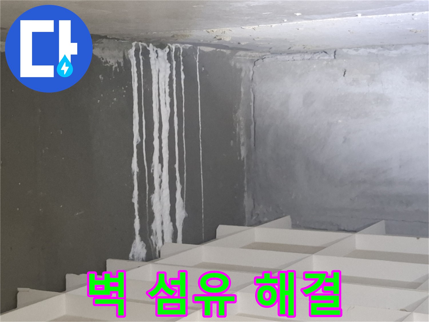 삼평동 누수 - 벽에 맺힌 하얀 섬유 문제, 더 이상 고민하지 마시고 전문가에게 맡기세요