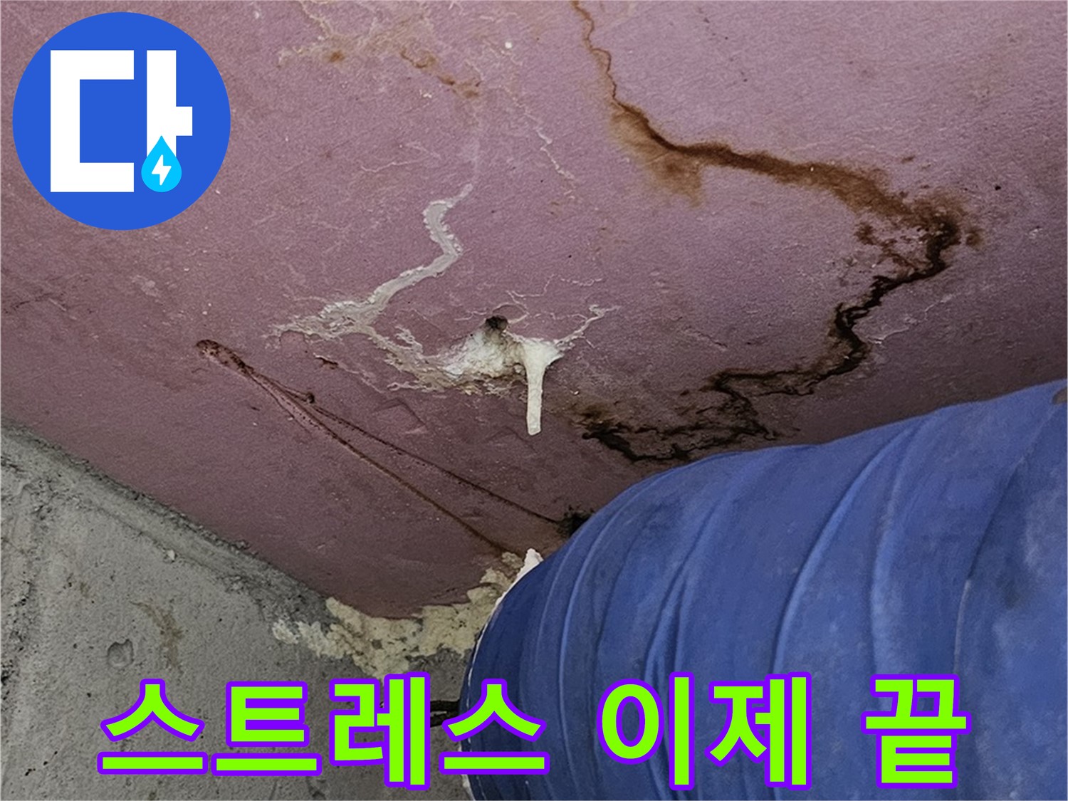 엘리시안 A동 누수 해결 - 스트레스 끝!