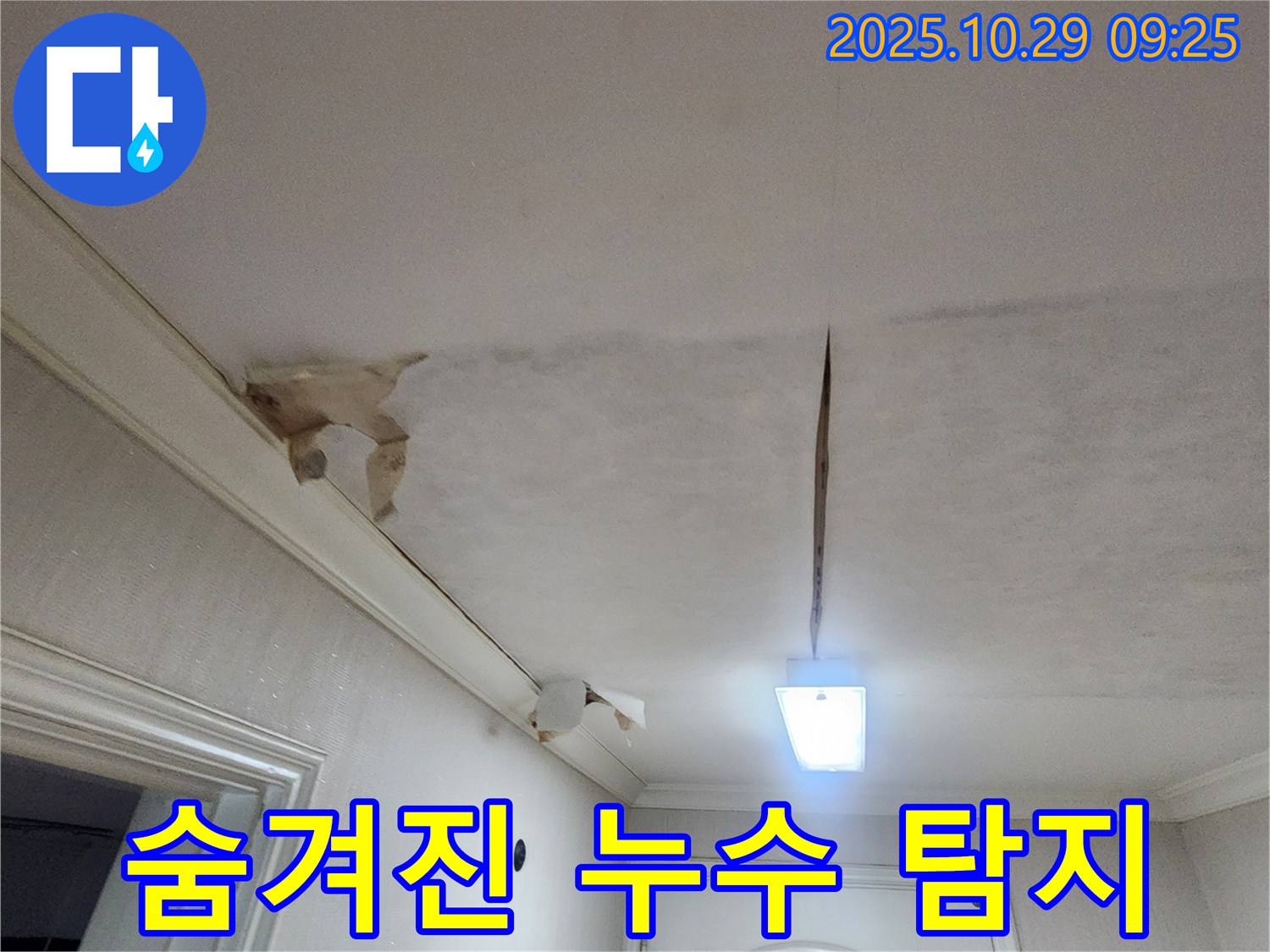 숨겨진 누수 완벽 탐지 - 첨단 장비를 이용한 누수 탐지 과정