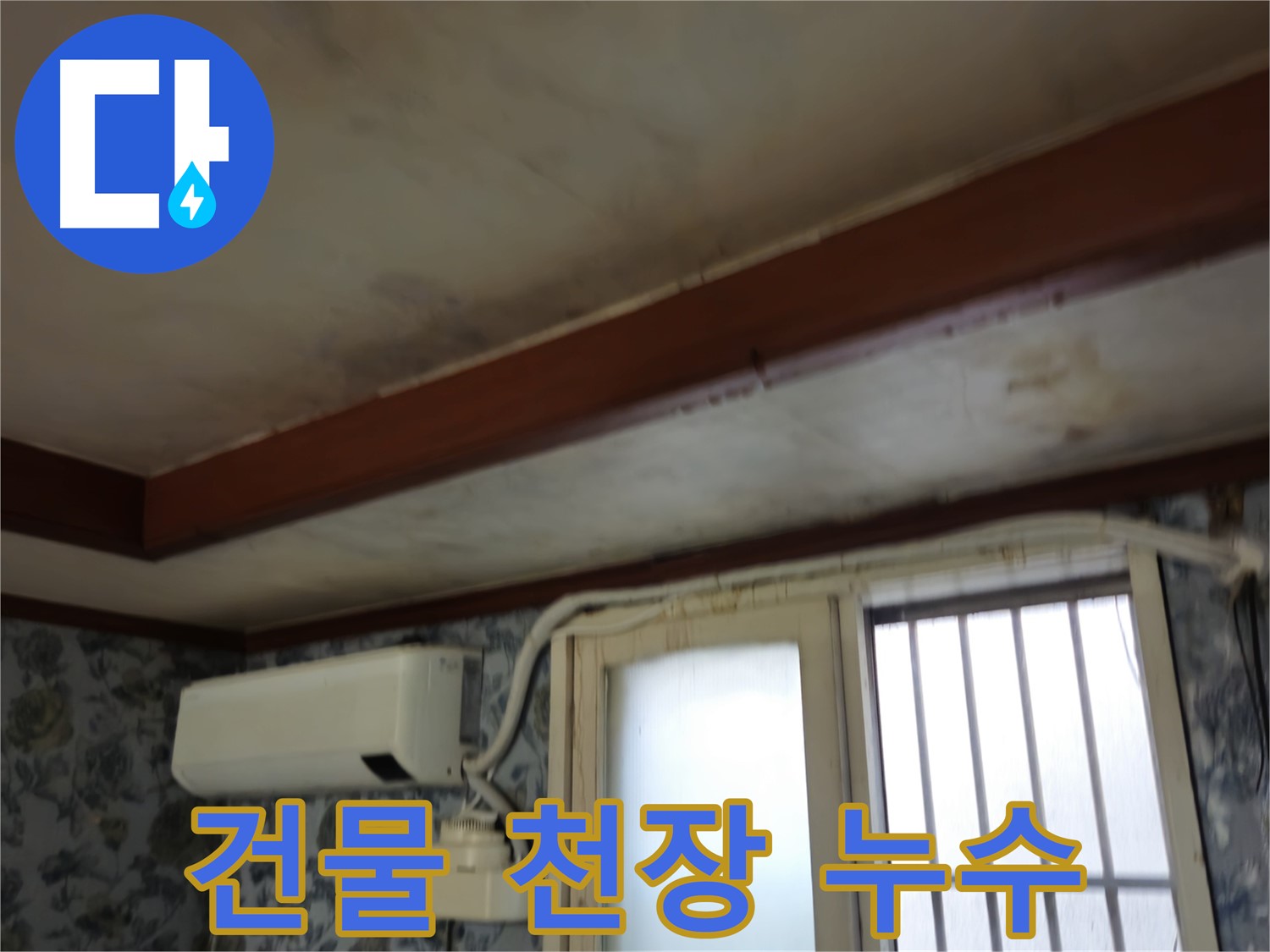 오래된 건물 천장 누수 - 용산구 청파2가 - 건물 구조에 영향을 줄 수 있는 천장 누수 문제 해결