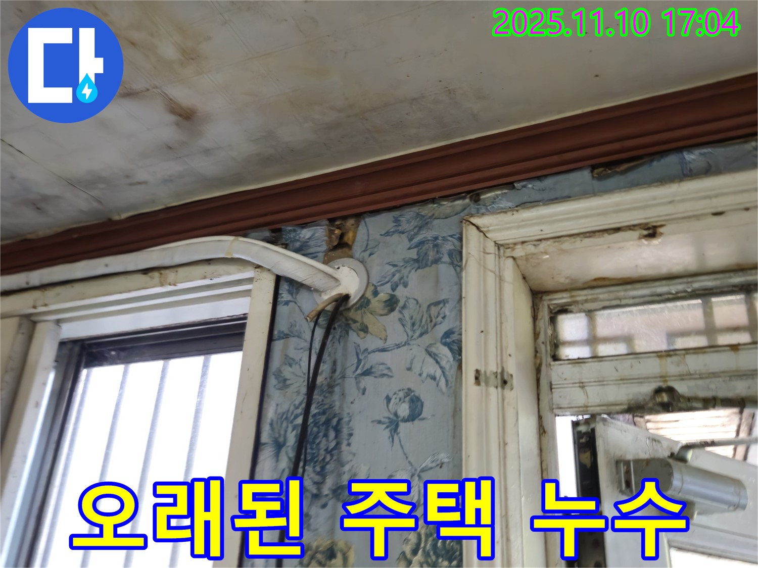 용산구 청파동 누수 현장 - 오래된 주택 누수 문제 해결