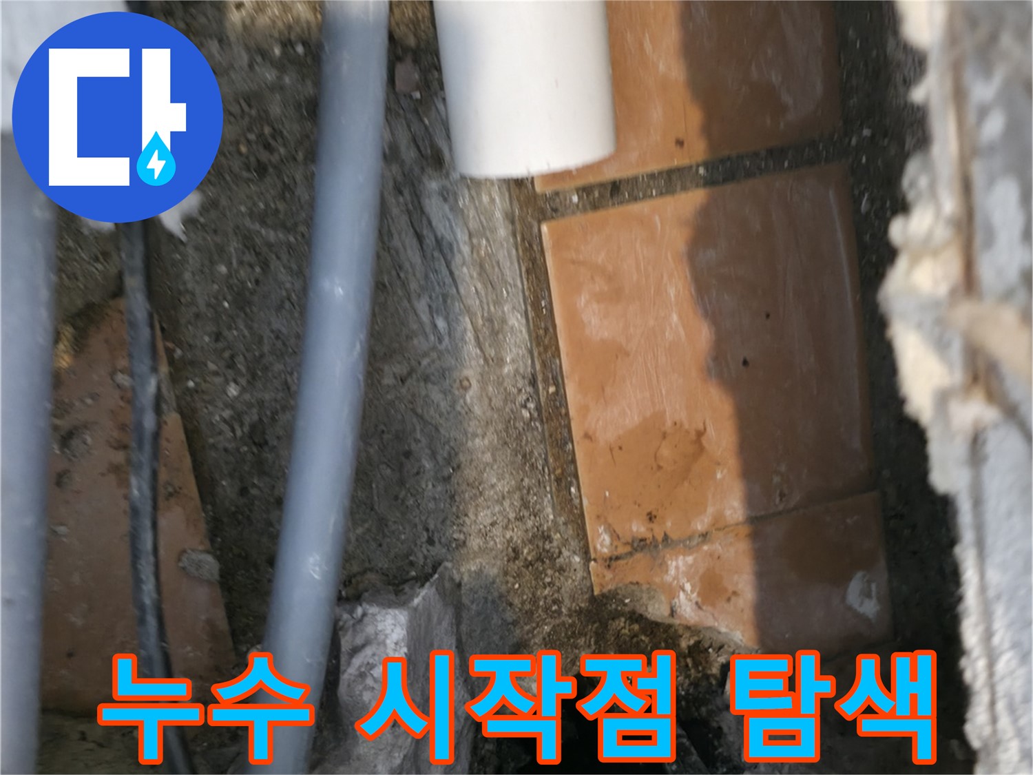 신림동 누수 공사 - 누수 시작점 예상 지점 꼼꼼 탐색