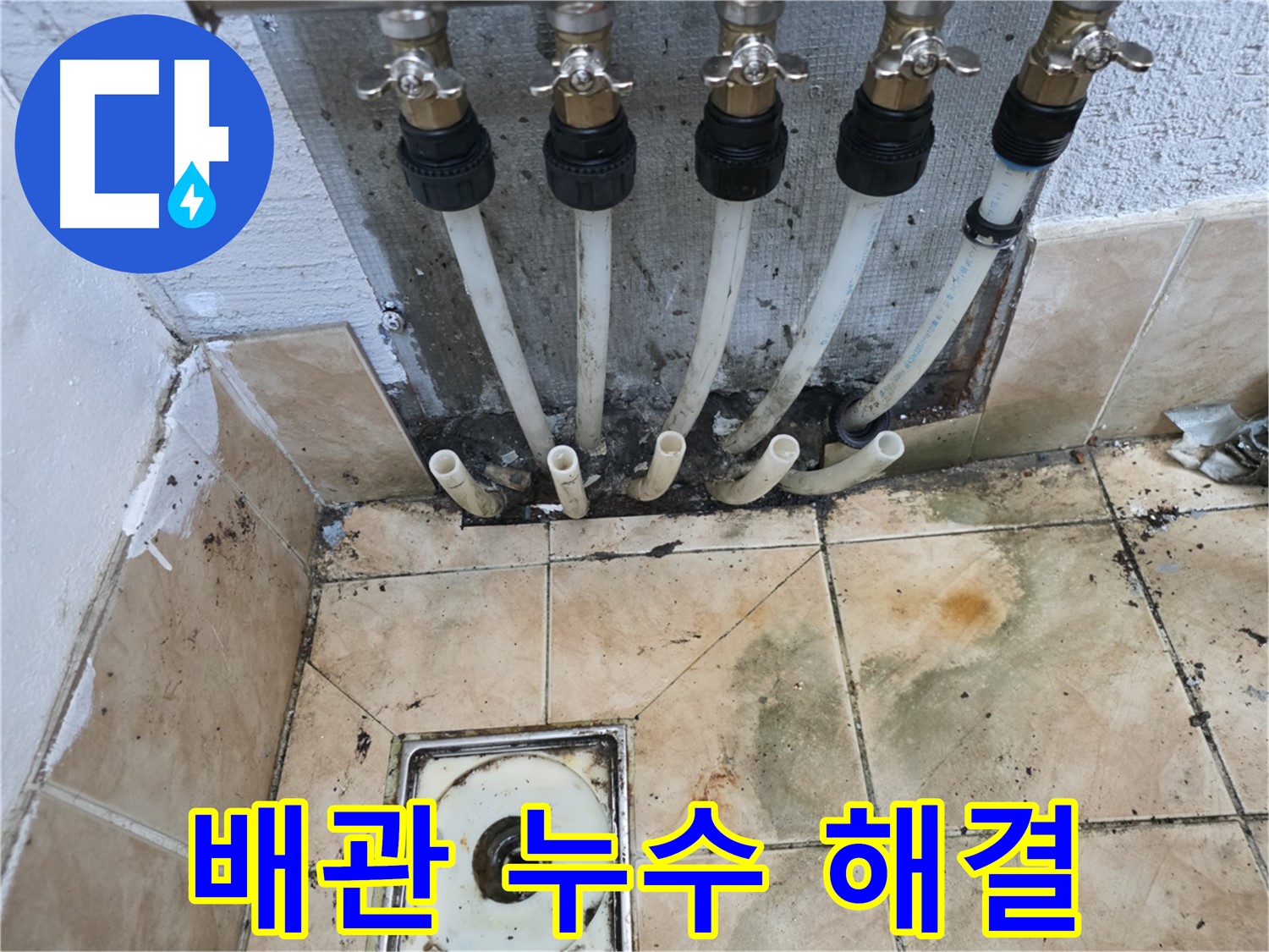 은평구 불광동 누수 - 샤인쉐르빌 배관 누수 문제 해결 완료