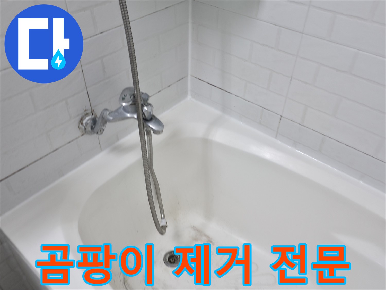 욕실 곰팡이 제거 전문 - 깨끗한 욕실 환경