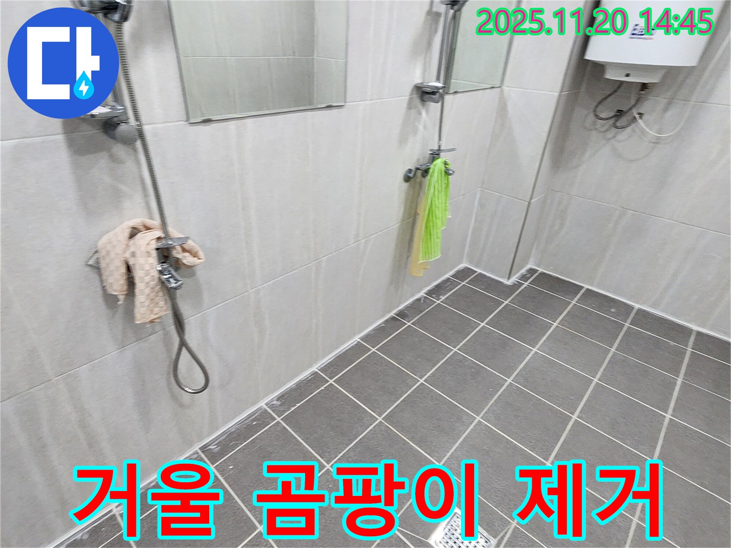 가산면 마산리 욕실 거울 뒷면 곰팡이 제거 - 완벽 제거 및 방지