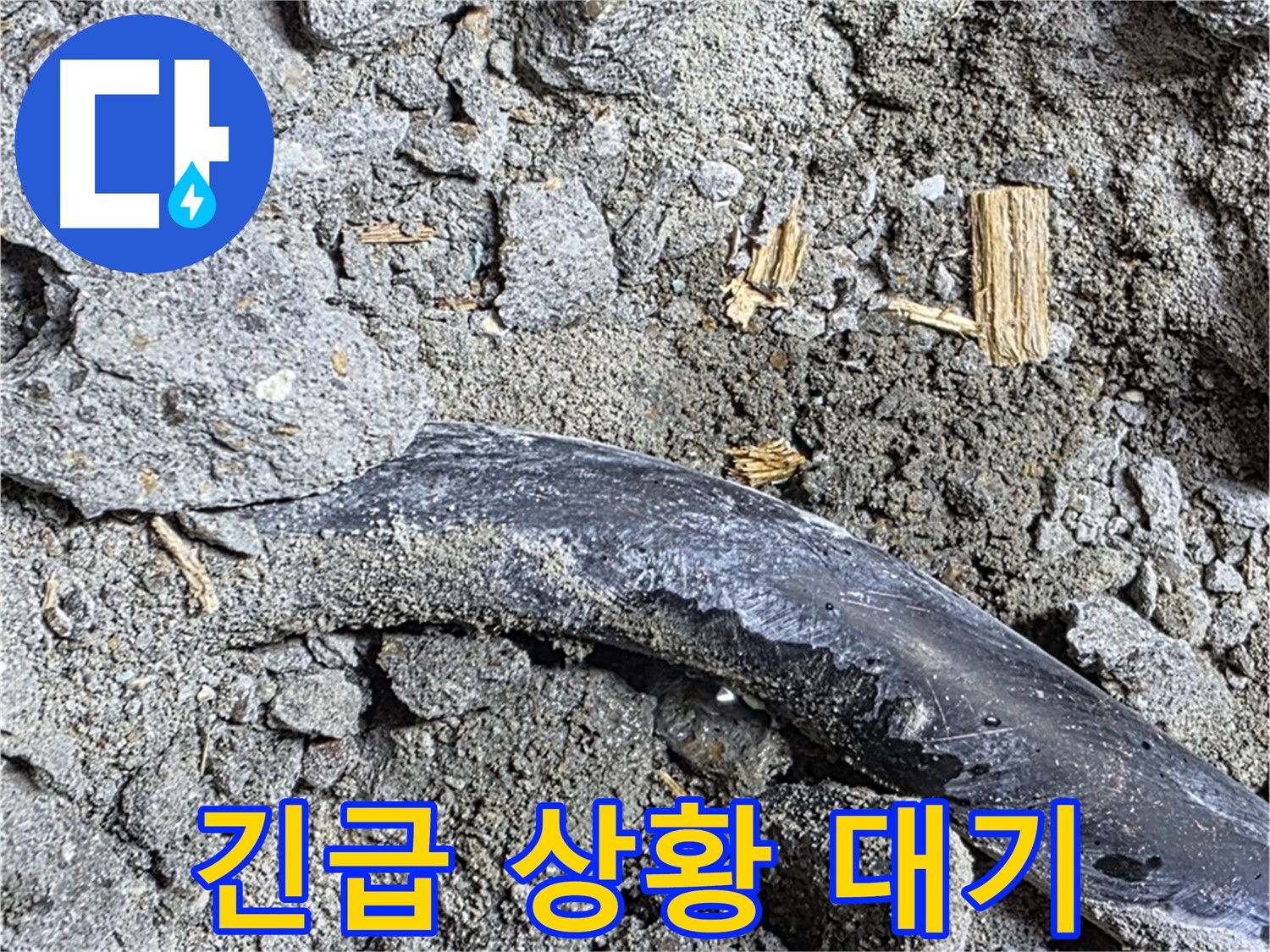 마포구 누수 현장에서 긴급 상황에 대비하는 모습 - 24시간 언제든 출동 준비 완료!