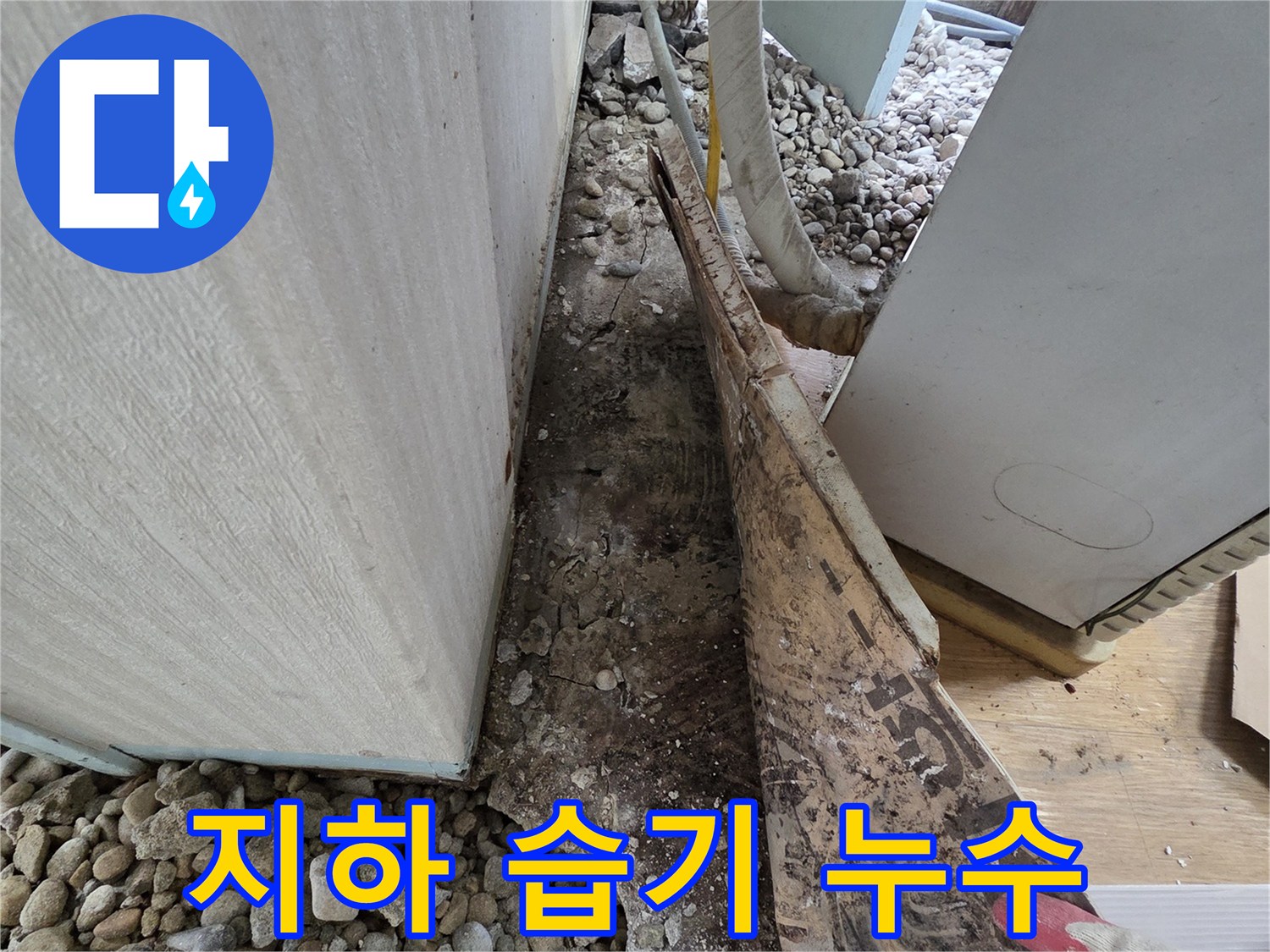 서초구 서초동 누수 - 건물 지하 방수층 파손 및 지반 습기로 인한 누수
