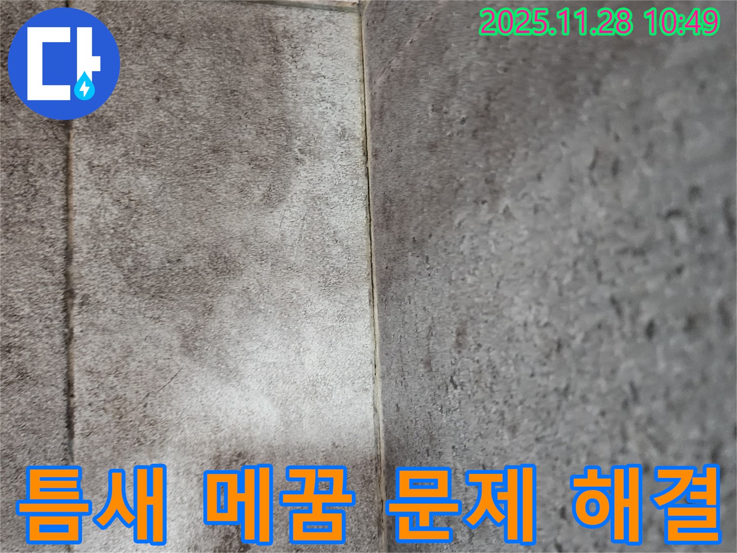 신북면 욕실 곰팡이 누수 - 틈새 메꿈 전문가의 완벽한 시공으로 곰팡이와 누수 문제 해결!