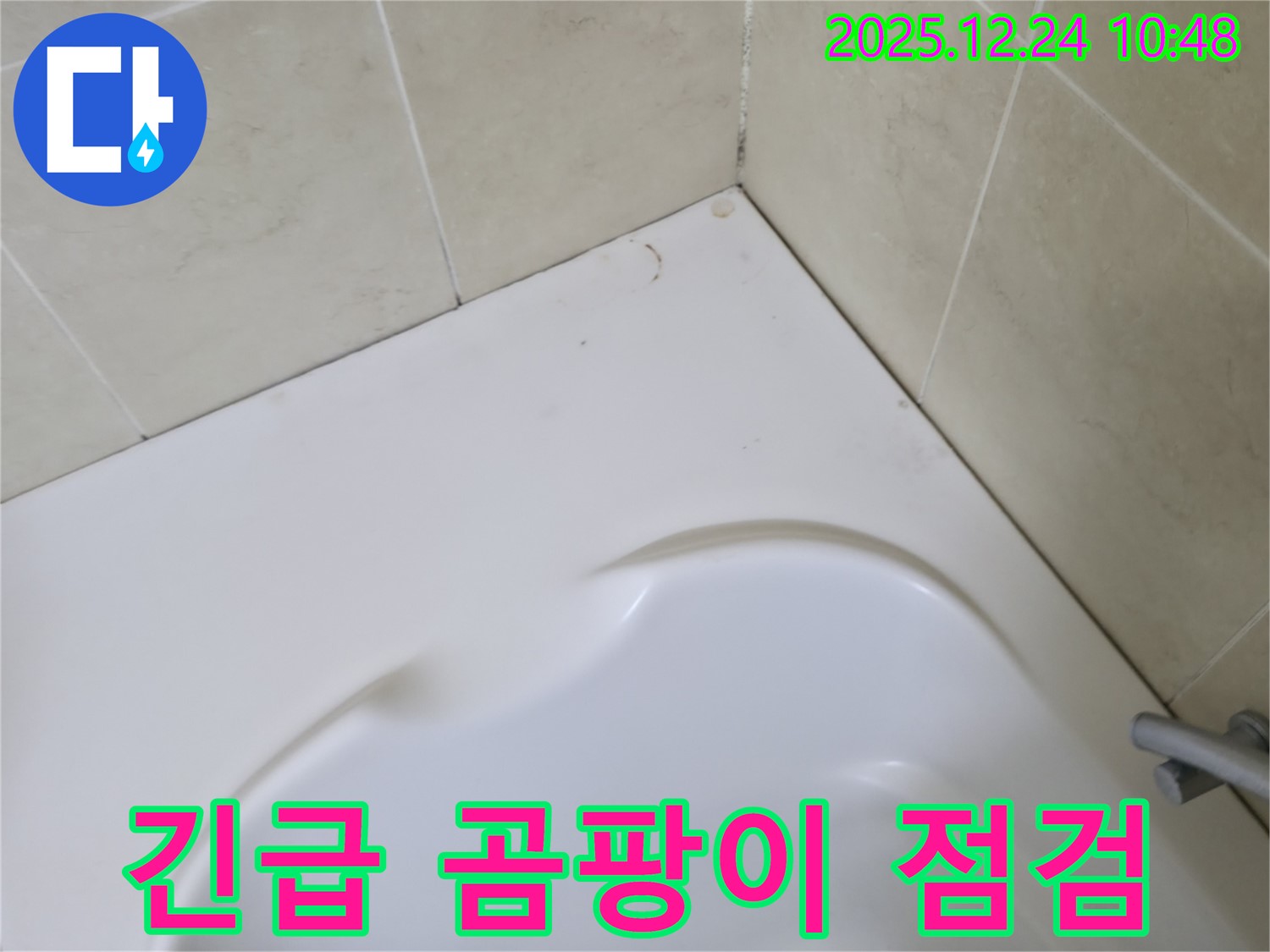 욕조 곰팡이 초기 발견 - 긴급 점검으로 누수를 막자!