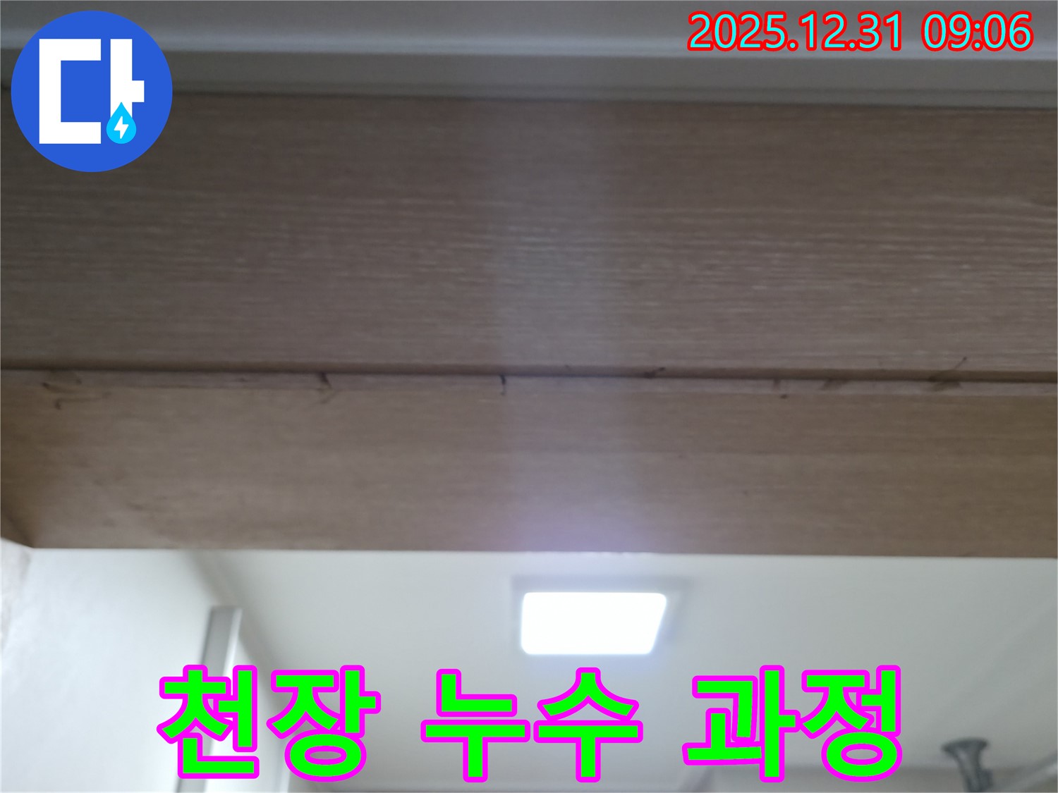 상암동 천장 누수 해결 과정 공개 - 누수탐지 전문가의 꼼꼼한 작업