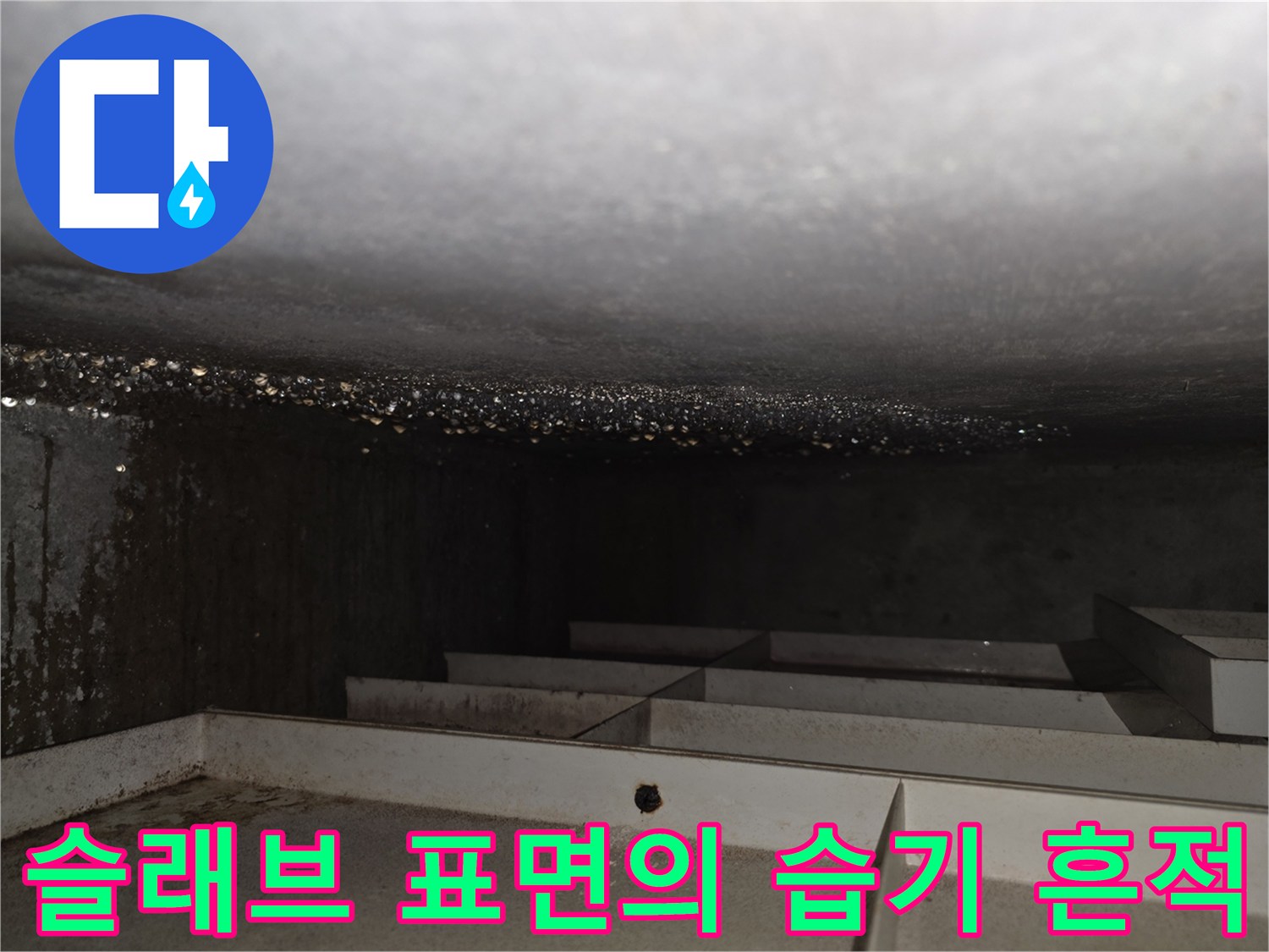 안산-상록구-주방-천장-내부-습윤-상태