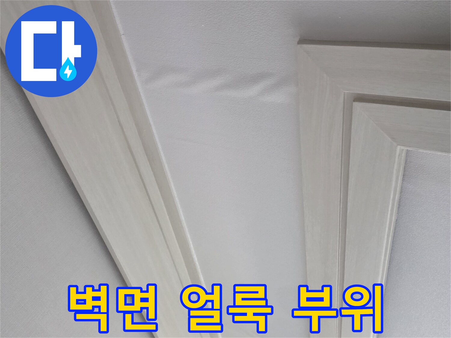 양천구 현장-벽지 젖음 및 변색 상태 기록