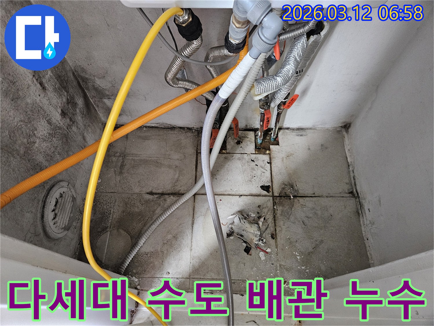 서울-마포구-다세대주택-수도-배관-누수-정확한-탐지-사진