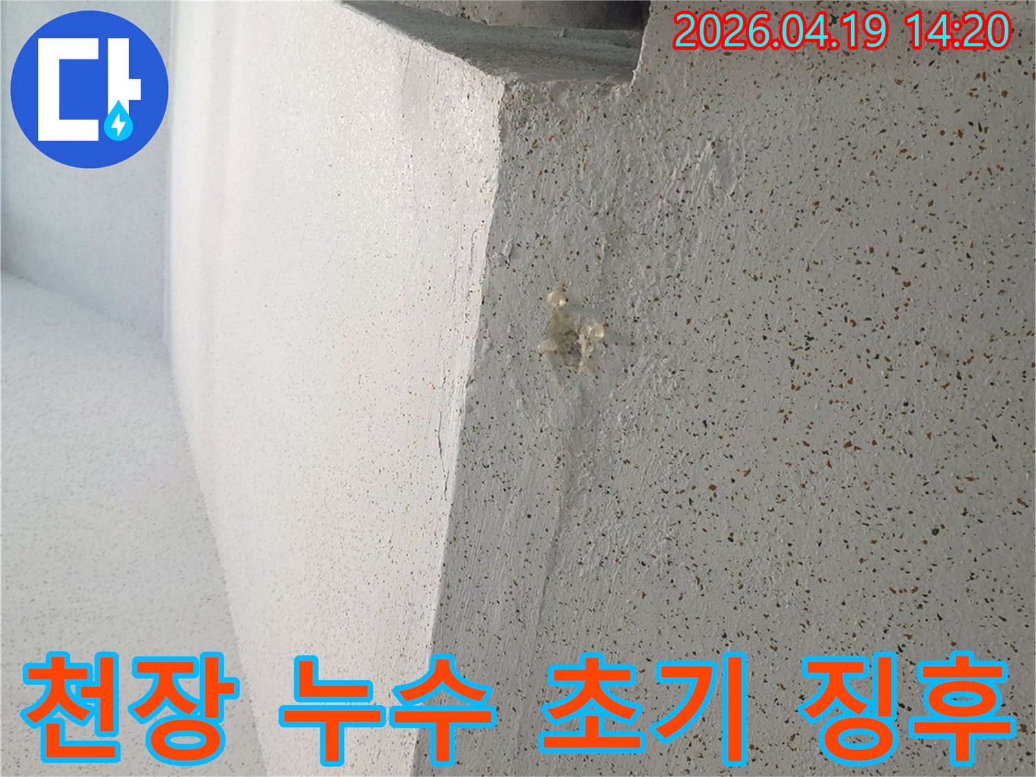 오성아파트-천장-누수-시작점-육안-확인-과정