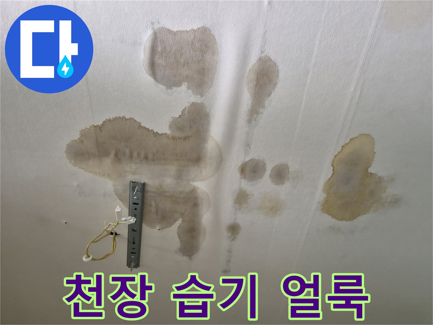아래층-천장-벽지-물자국-상세-사진