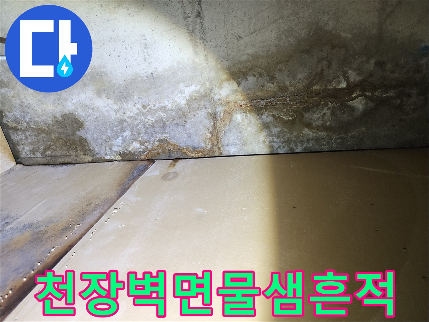 송파구-천장-벽면의-습기로-인한-얼룩-상태